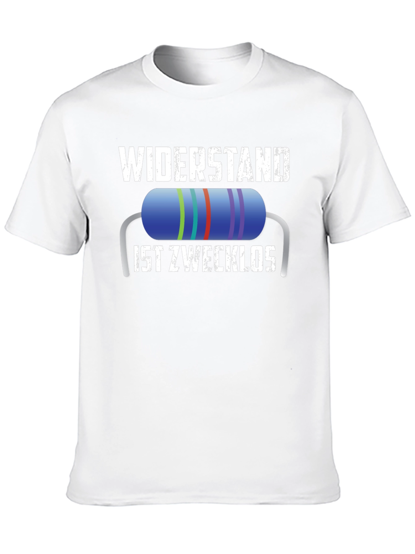 Widerstand Ist Zwecklos T-Shirt - Funny German Resistance Tee
