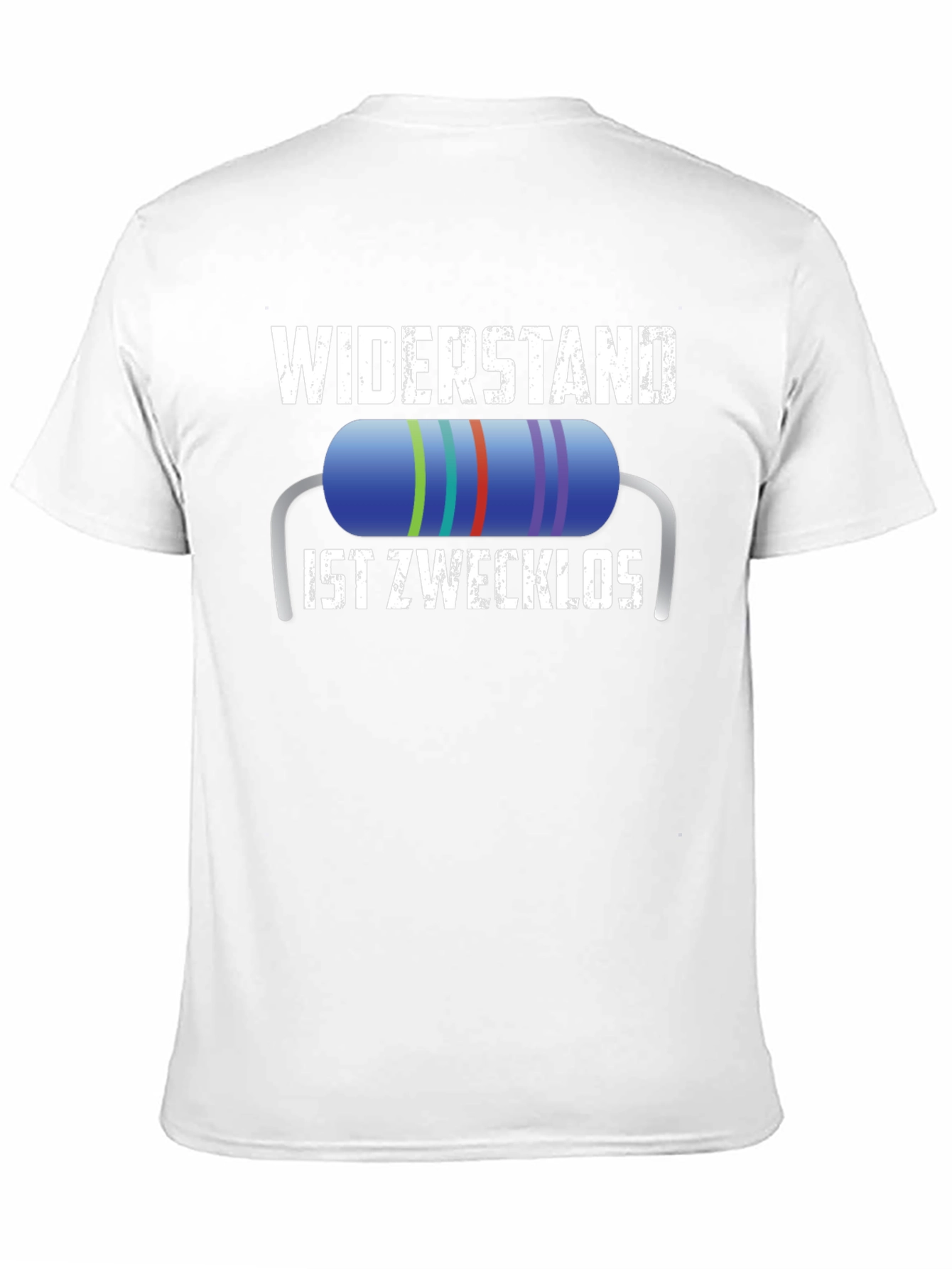Widerstand Ist Zwecklos T-Shirt - Funny German Resistance Tee