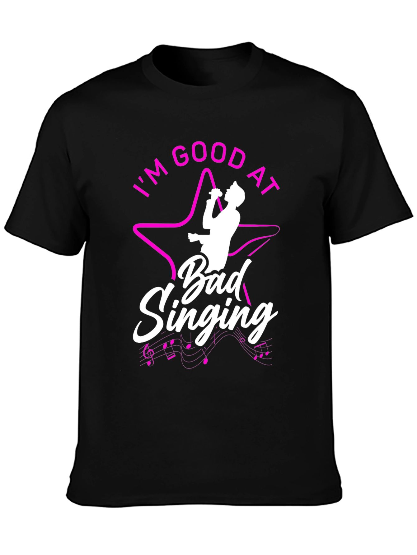 Im Good at Bad Singing Graphic Tee