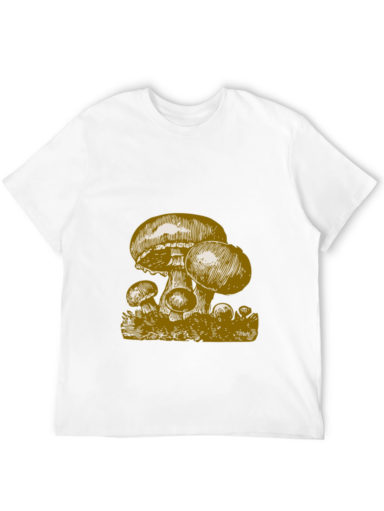 Mushroom Graphic T-Shirt - Nature Inspired Tee