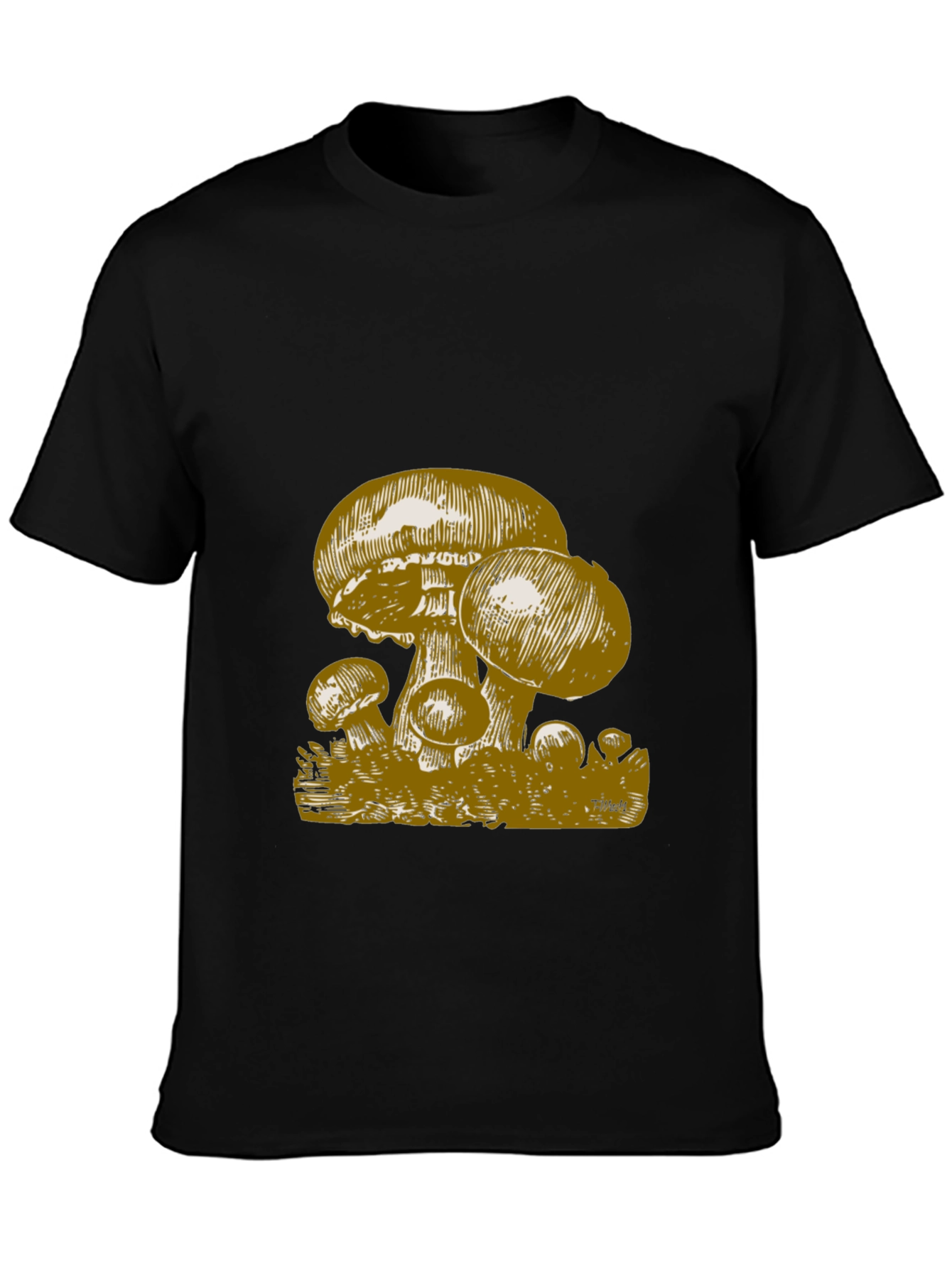 Mushroom Graphic T-Shirt - Nature Inspired Tee