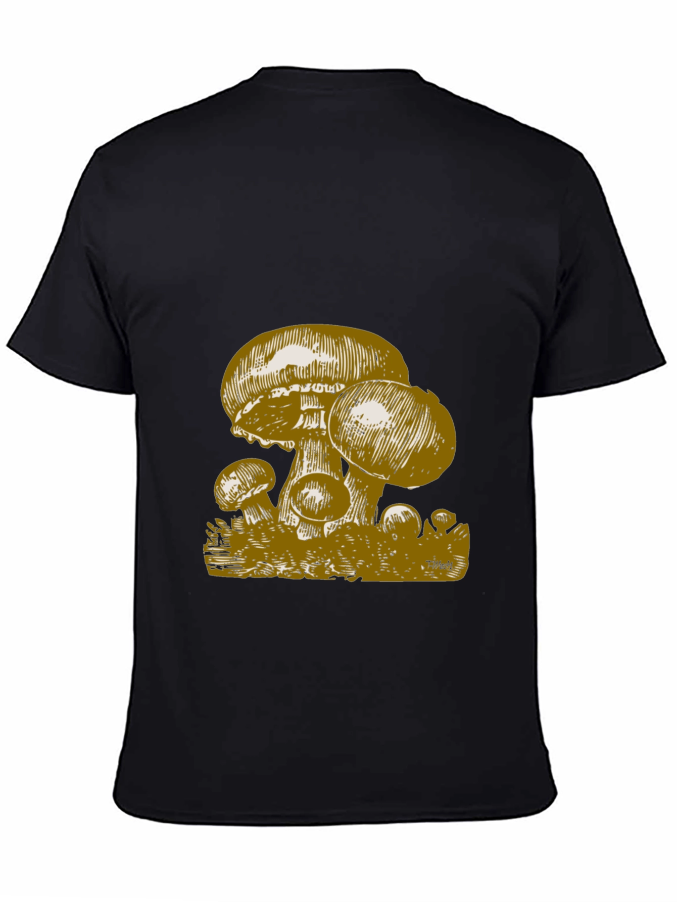 Mushroom Graphic T-Shirt - Nature Inspired Tee