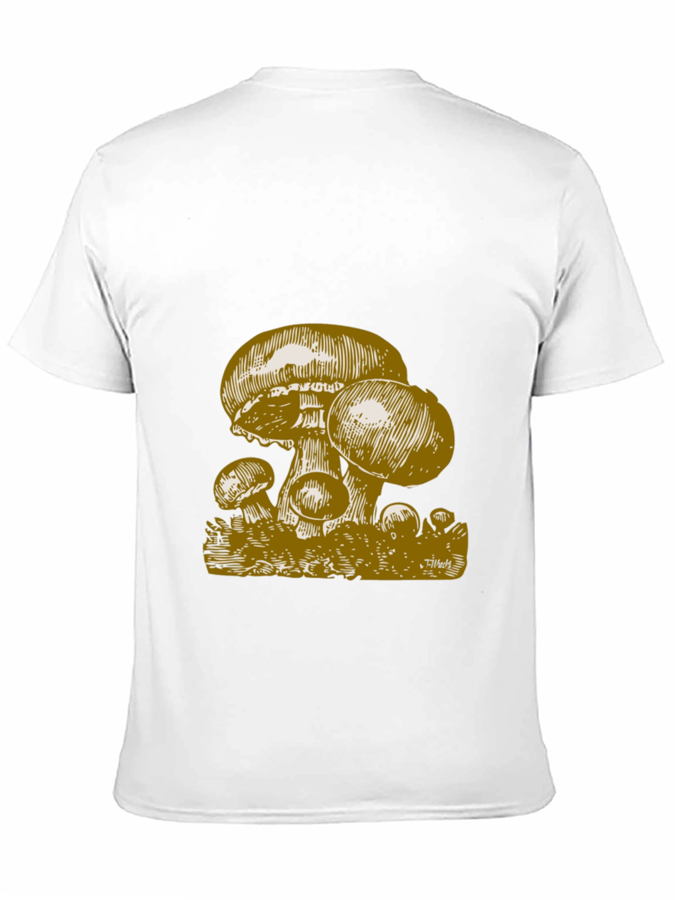 Mushroom Graphic T-Shirt - Nature Inspired Tee