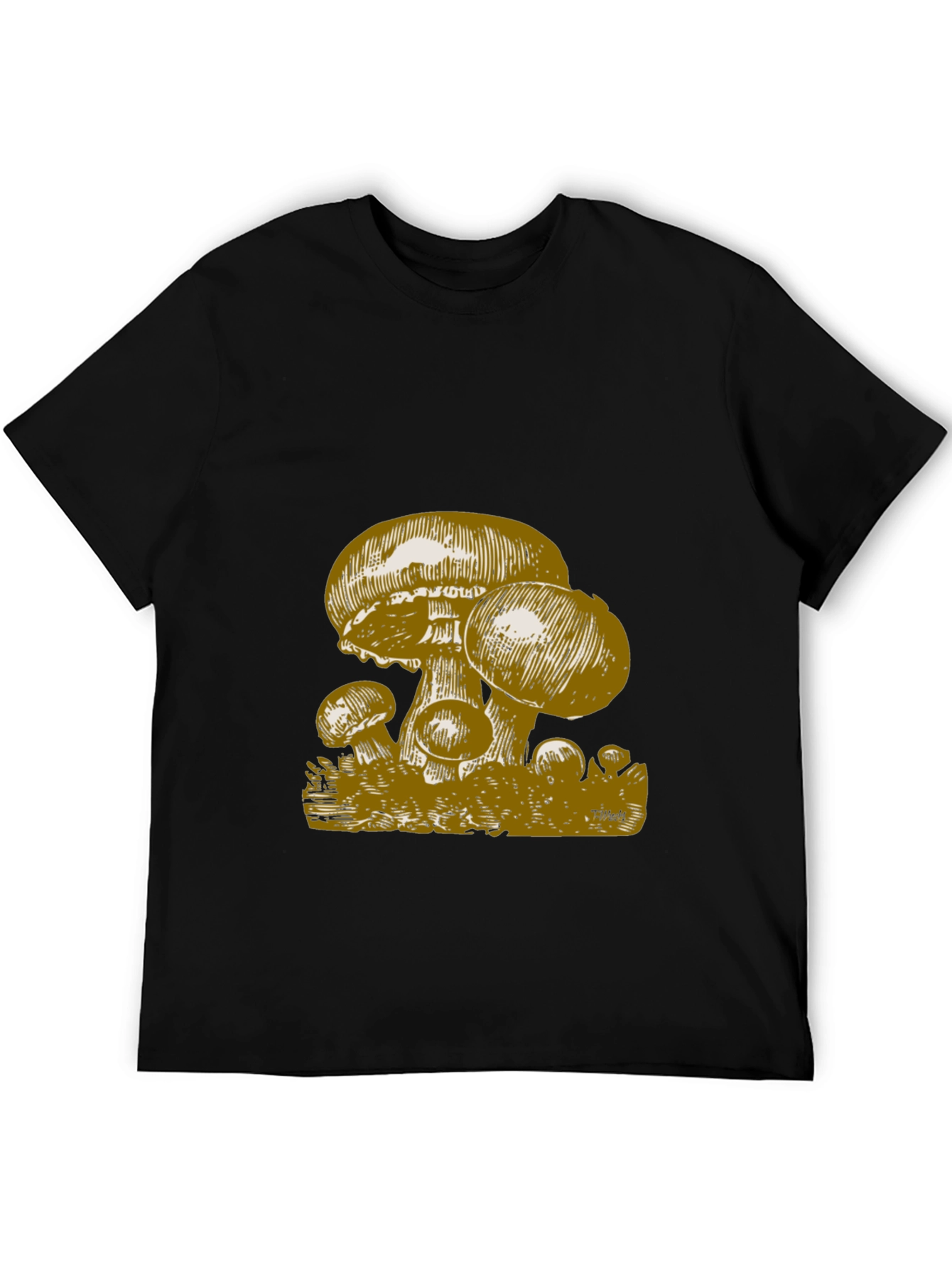 Mushroom Graphic T-Shirt - Nature Inspired Tee