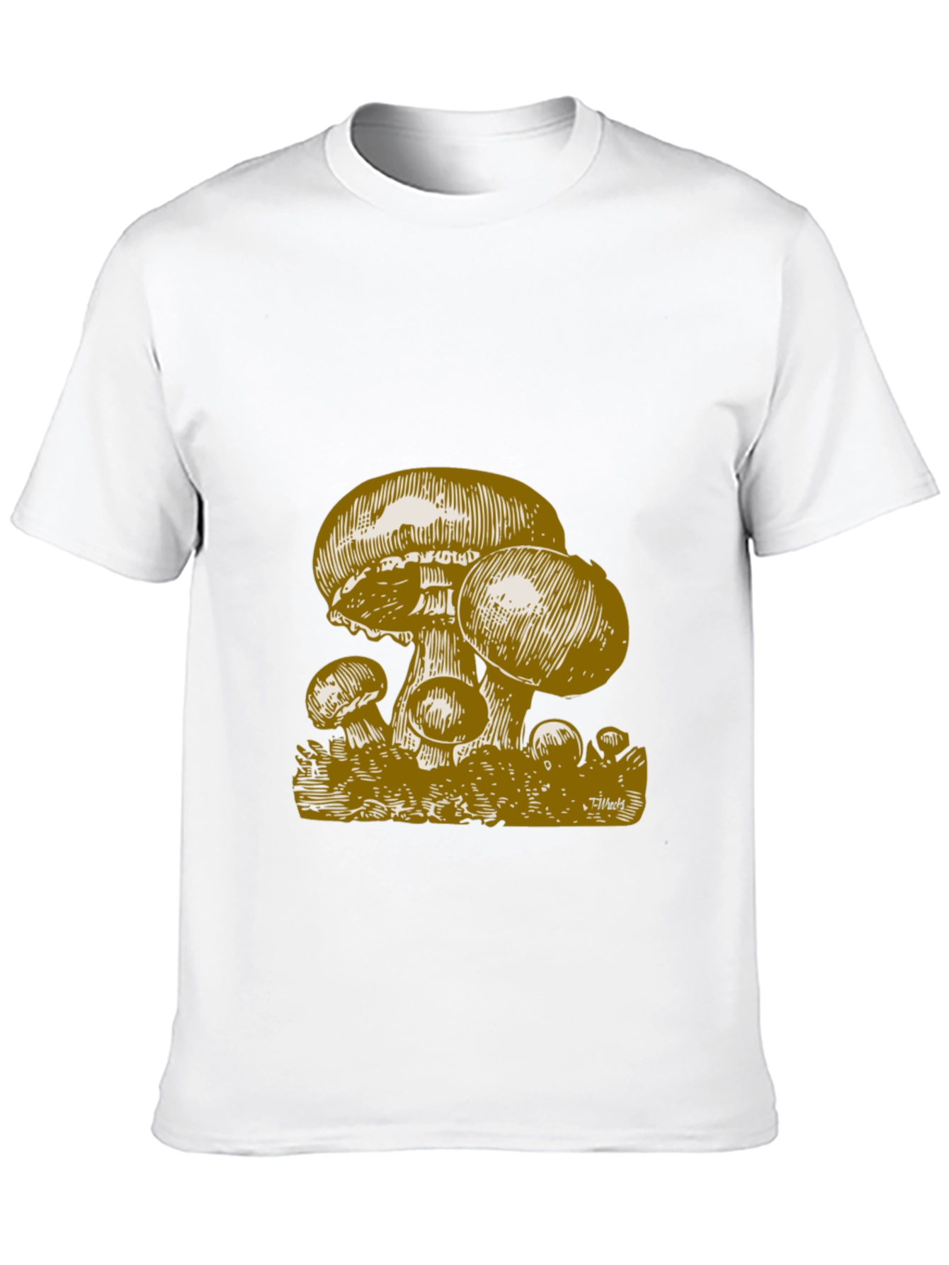 Mushroom Graphic T-Shirt - Nature Inspired Tee