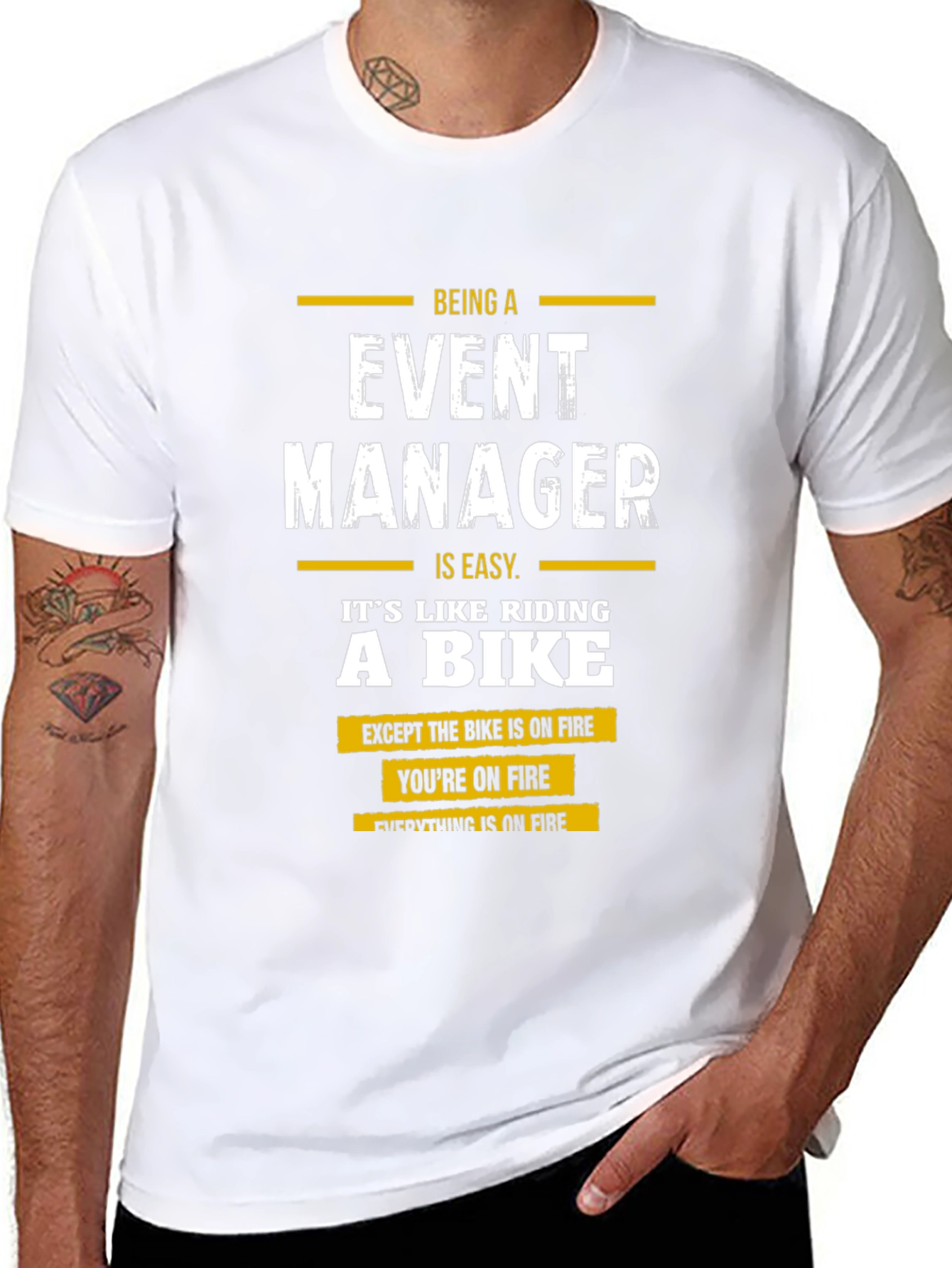 Event Manager Humor Graphic T-Shirt