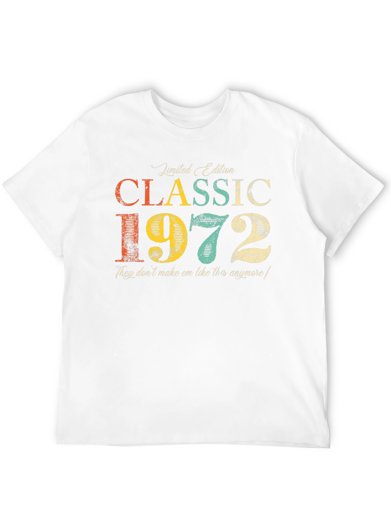 Classic 1972 Limited Edition Black T-Shirt