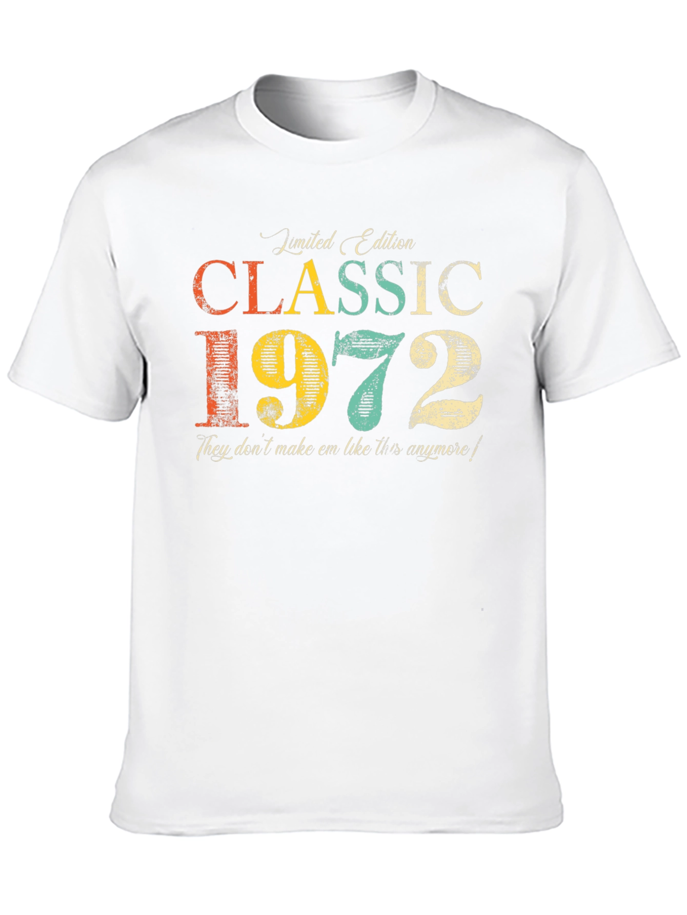 Classic 1972 Limited Edition Black T-Shirt