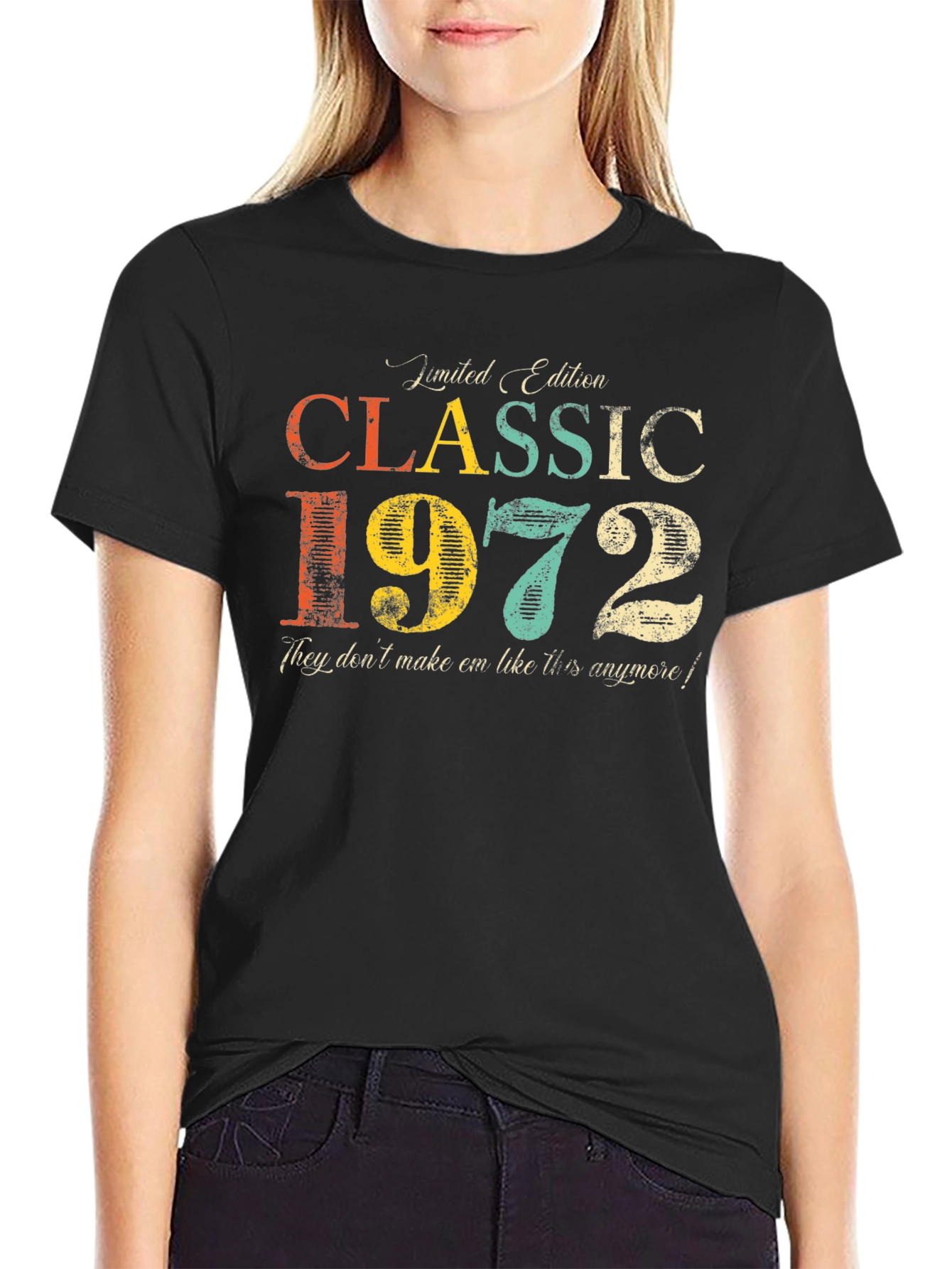Classic 1972 Limited Edition Black T-Shirt
