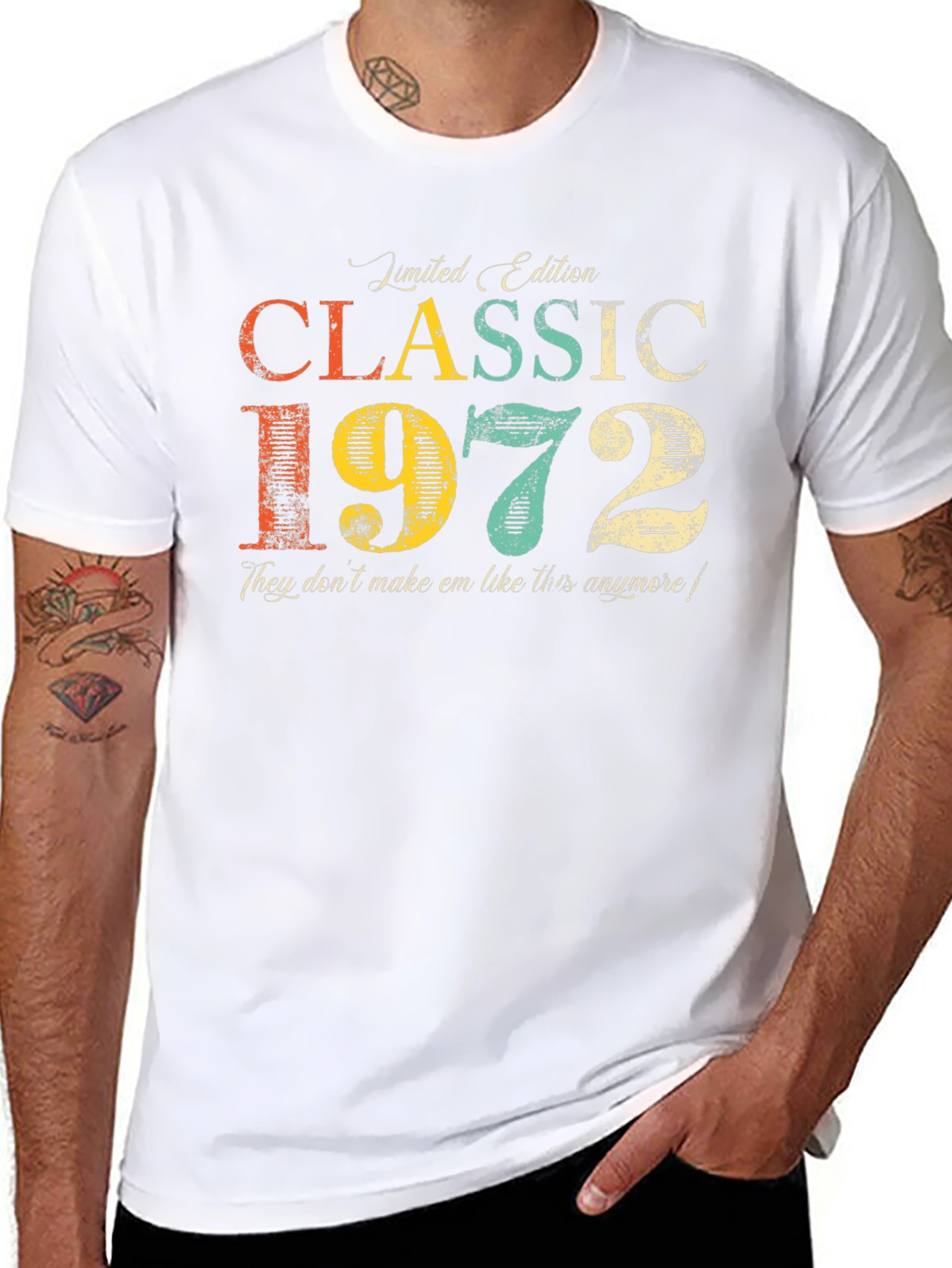 Classic 1972 Limited Edition Black T-Shirt