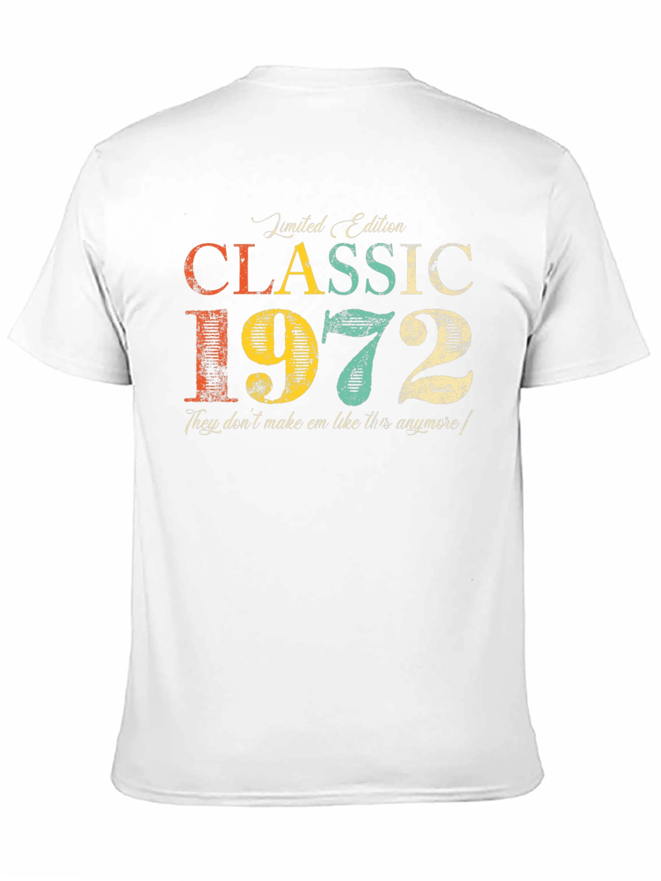 Classic 1972 Limited Edition Black T-Shirt