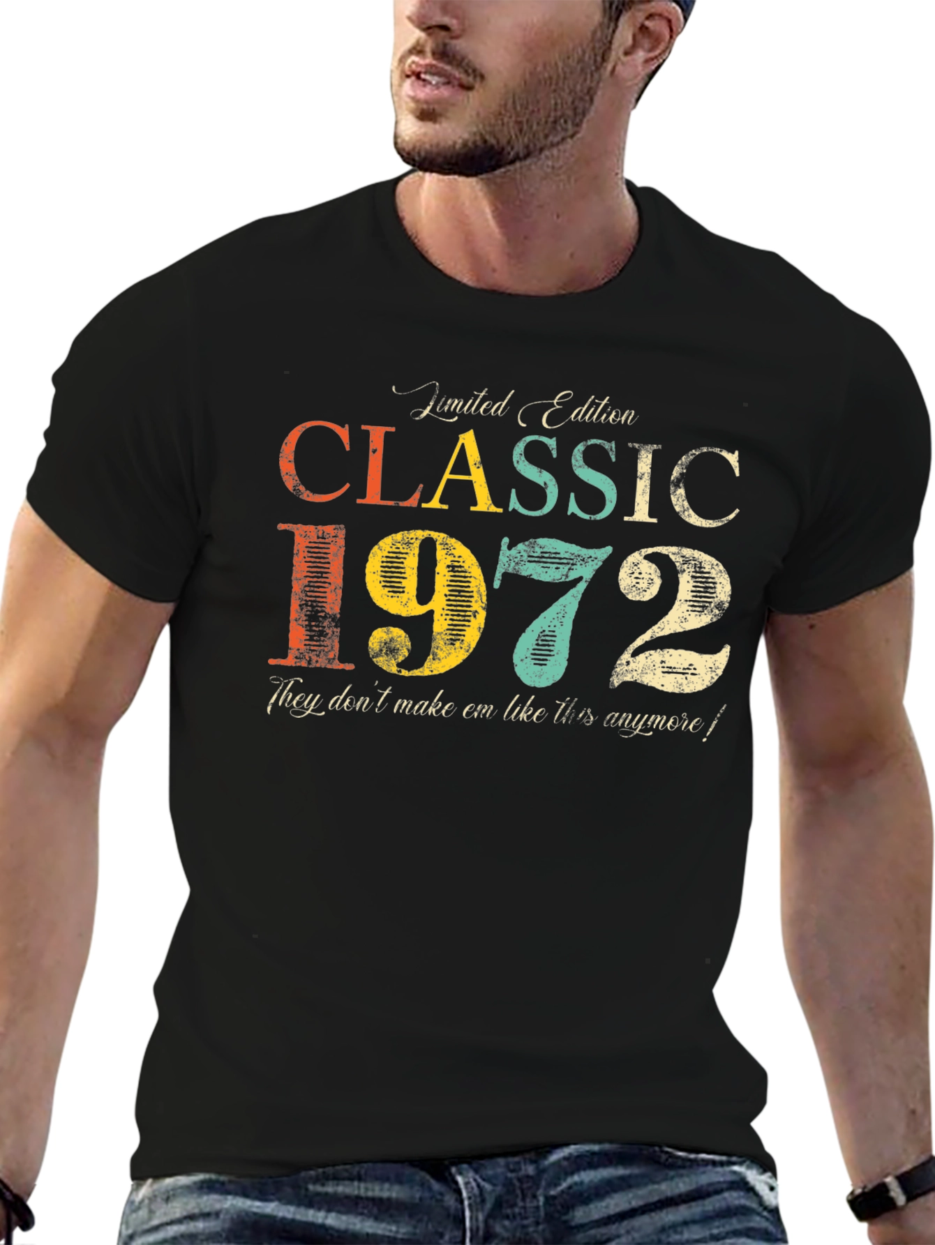 Classic 1972 Limited Edition Black T-Shirt