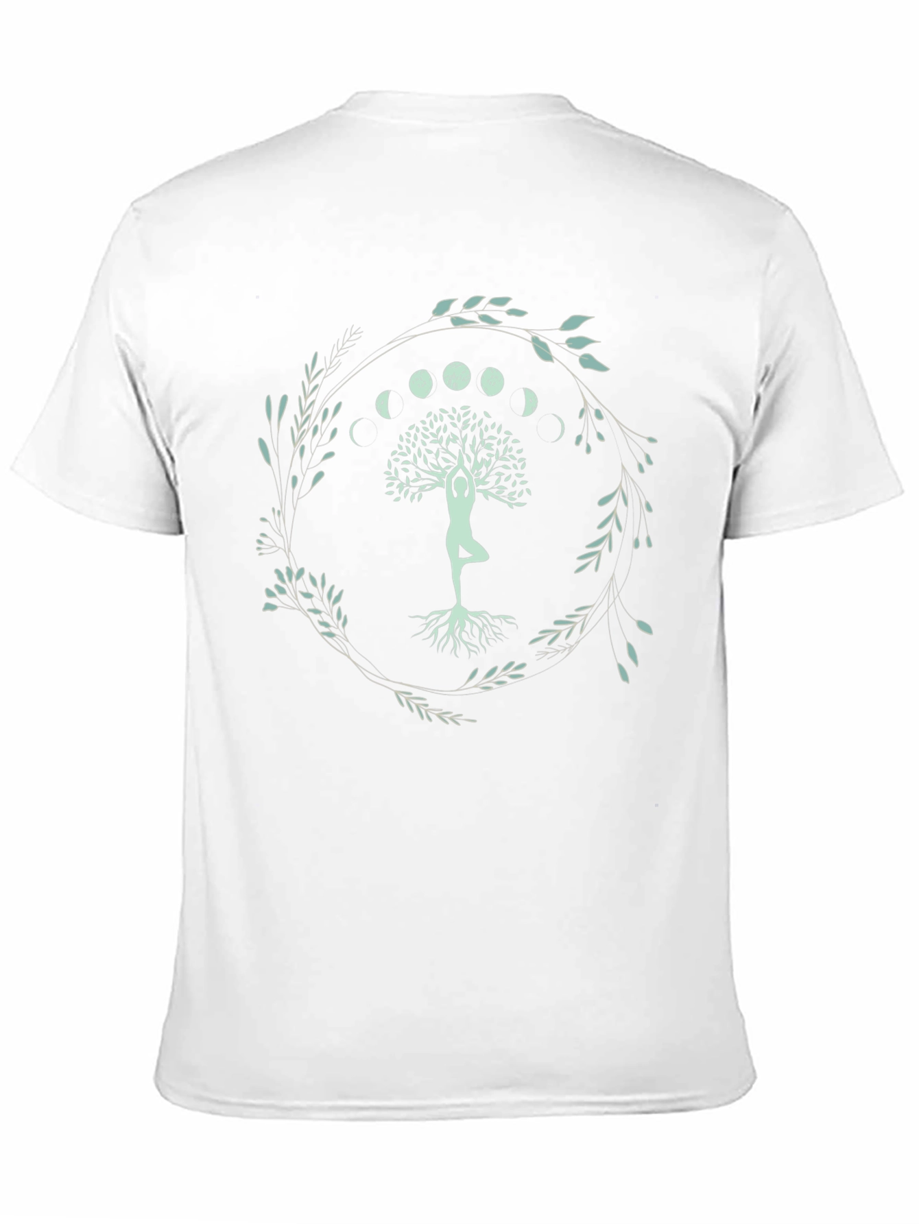 Yoga Tree of Life Moon Phases Graphic Tee