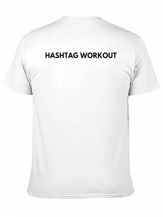Hashtag Workout Black Tee