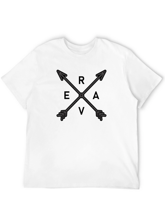 Reva Arrows Graphic Tee - Stylish Black T-Shirt