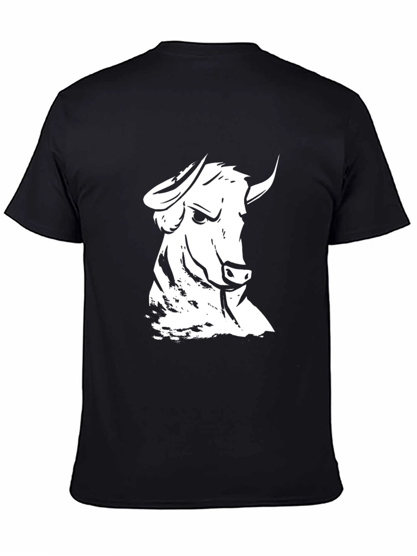 Bull Graphic Black T-Shirt - Bold Streetwear