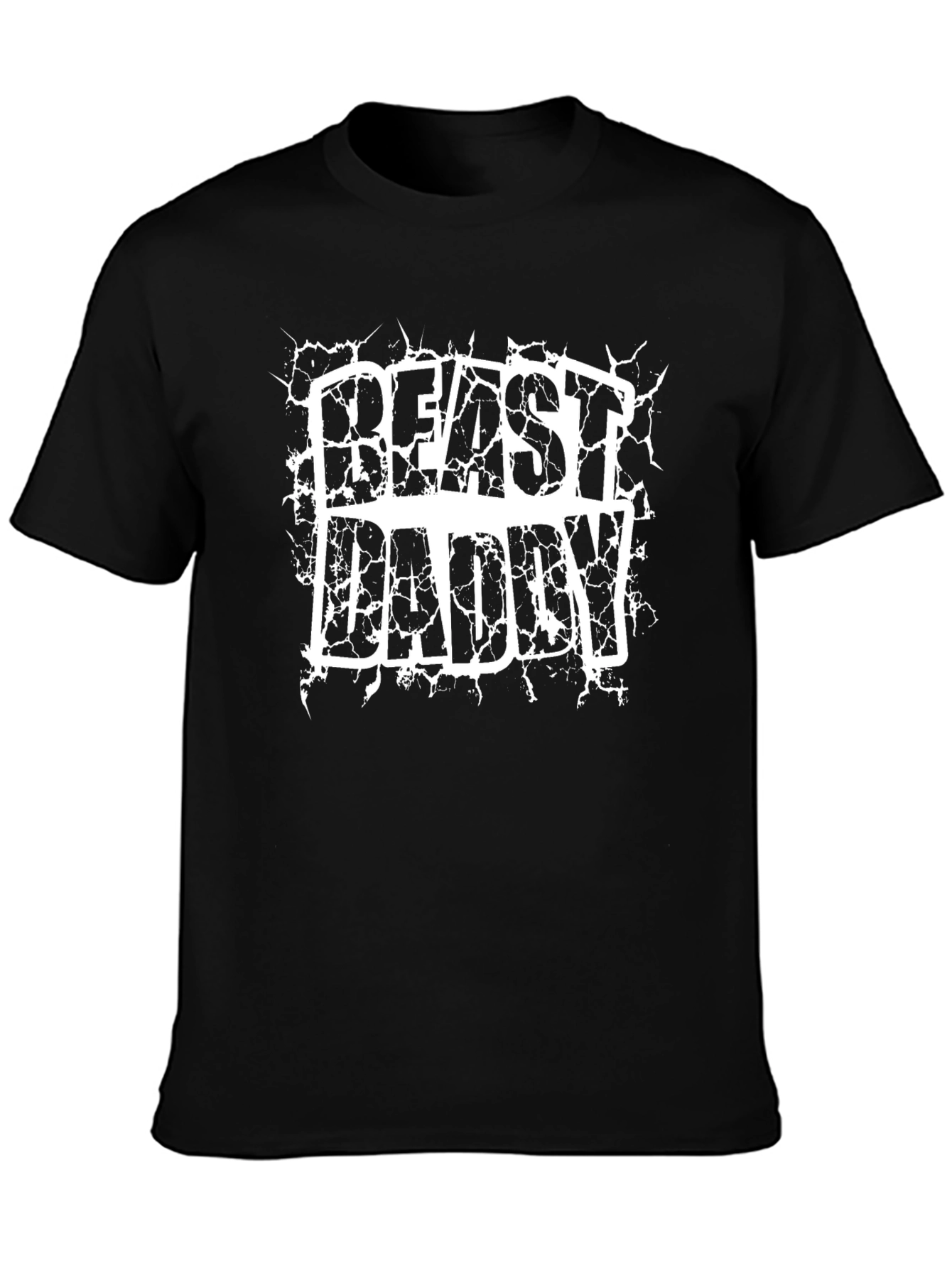 Beast Daddy Graphic T-Shirt - Black