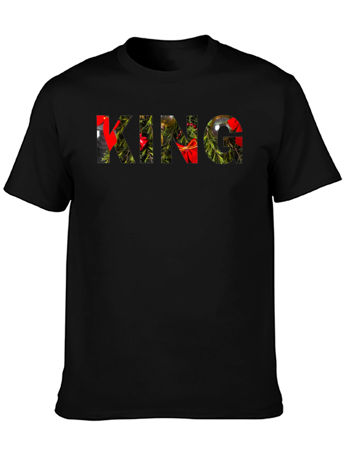 King Christmas Tee - Holiday Festive Shirt