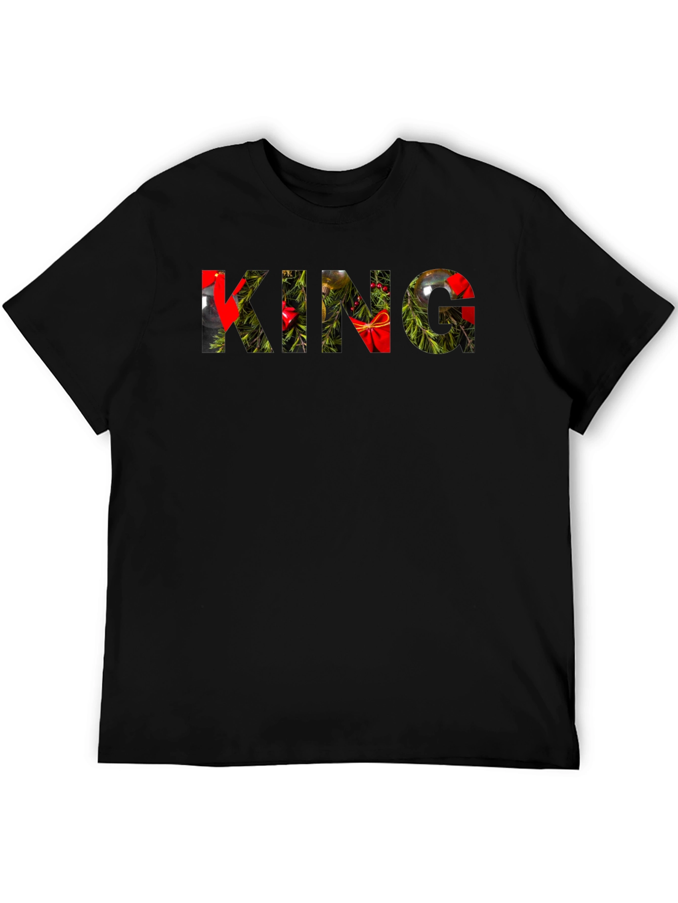 King Christmas Tee - Holiday Festive Shirt
