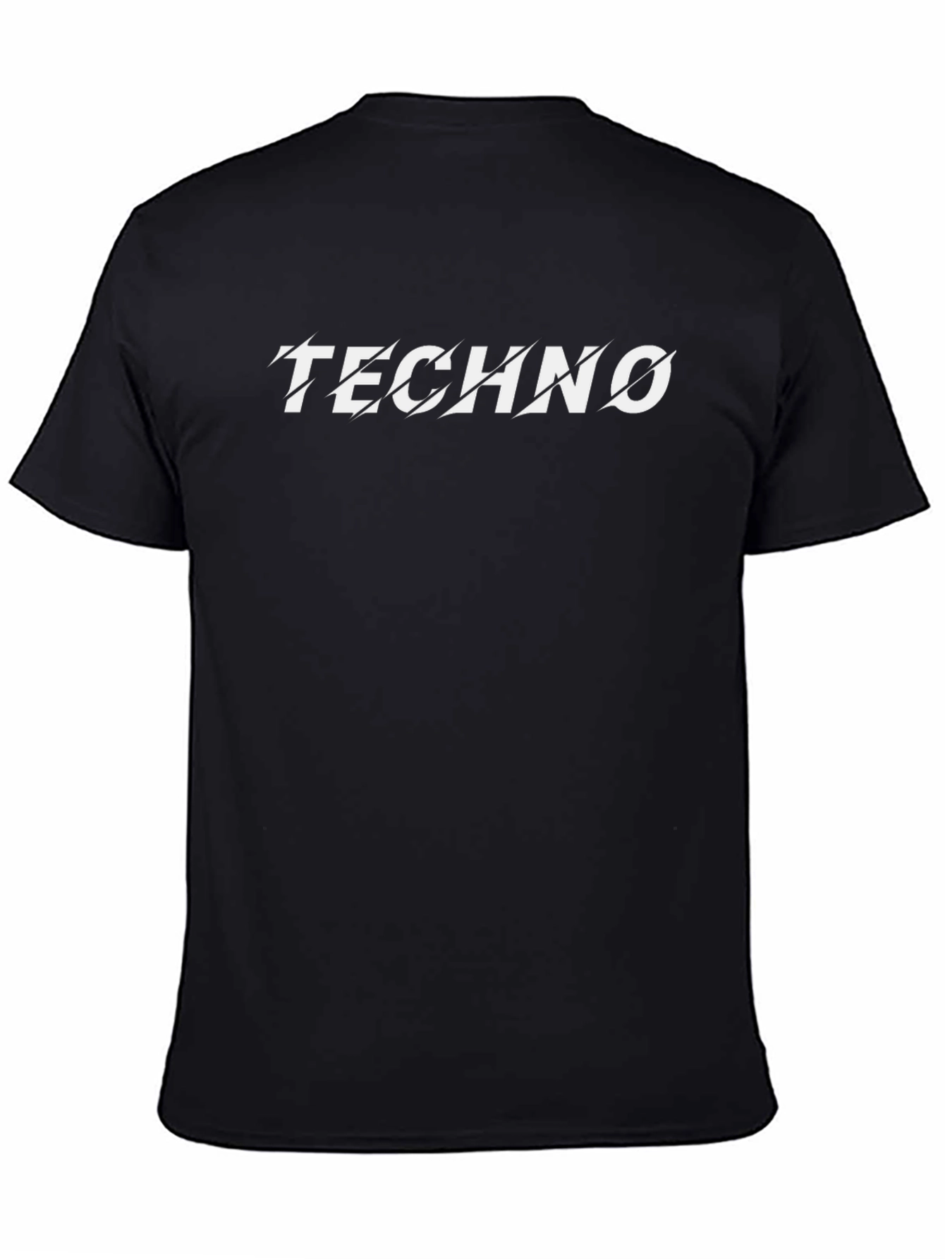 Techno Music T-Shirt - Black Graphic Tee