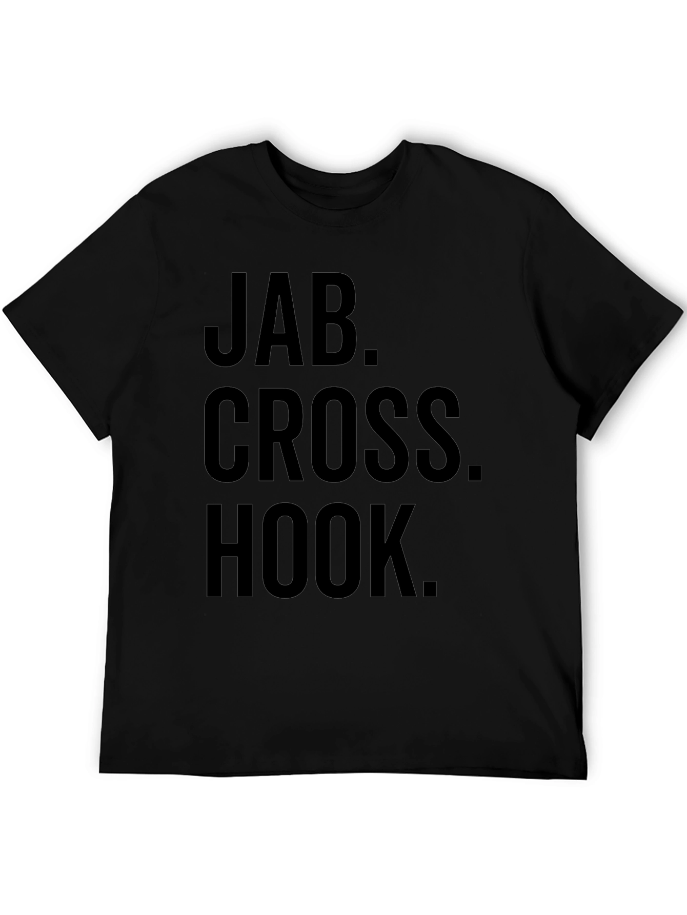 Jab Cross Hook Boxing Graphic T-Shirt