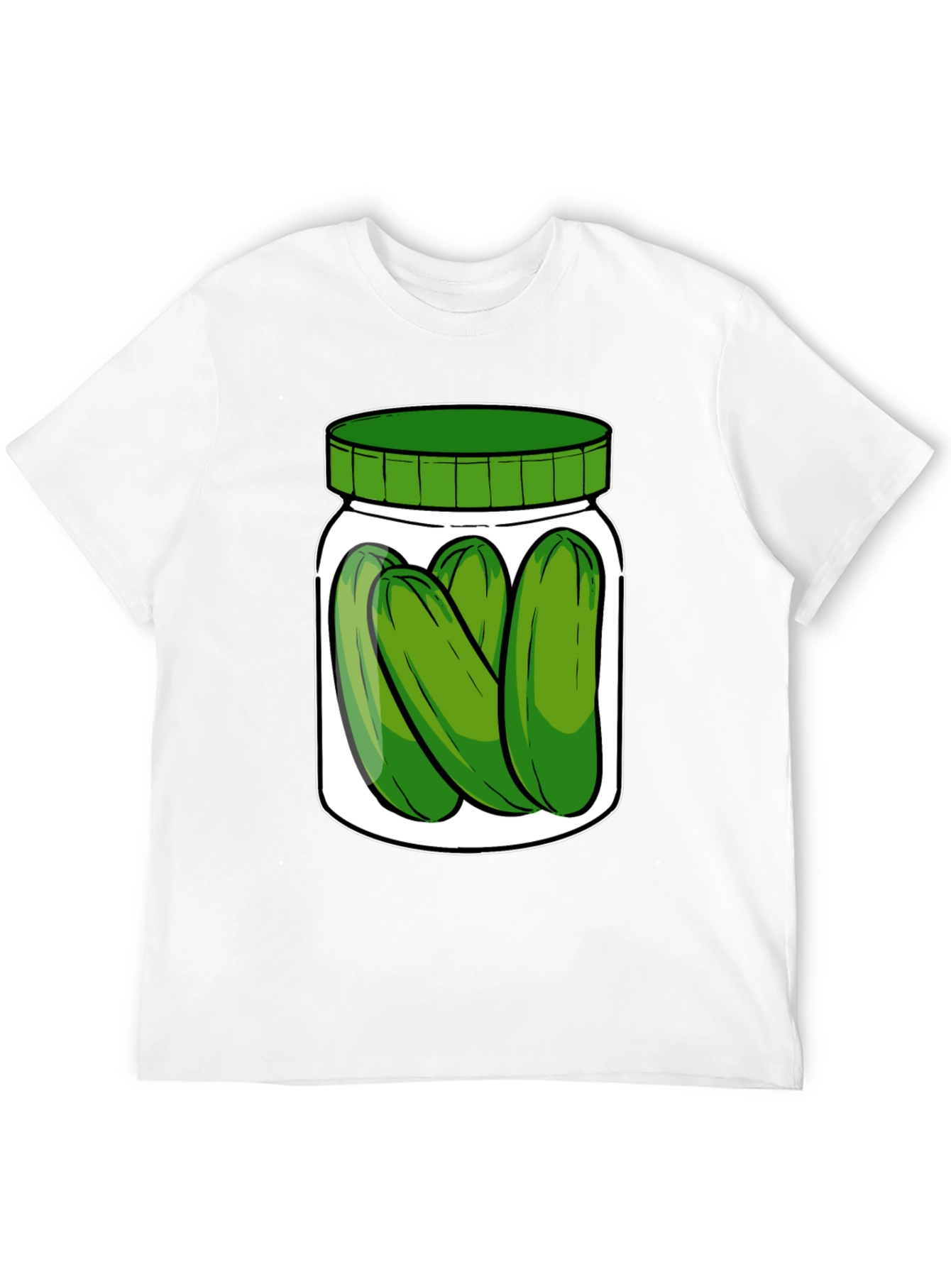Pickle Jar Graphic T-Shirt - Unisex Crew Neck