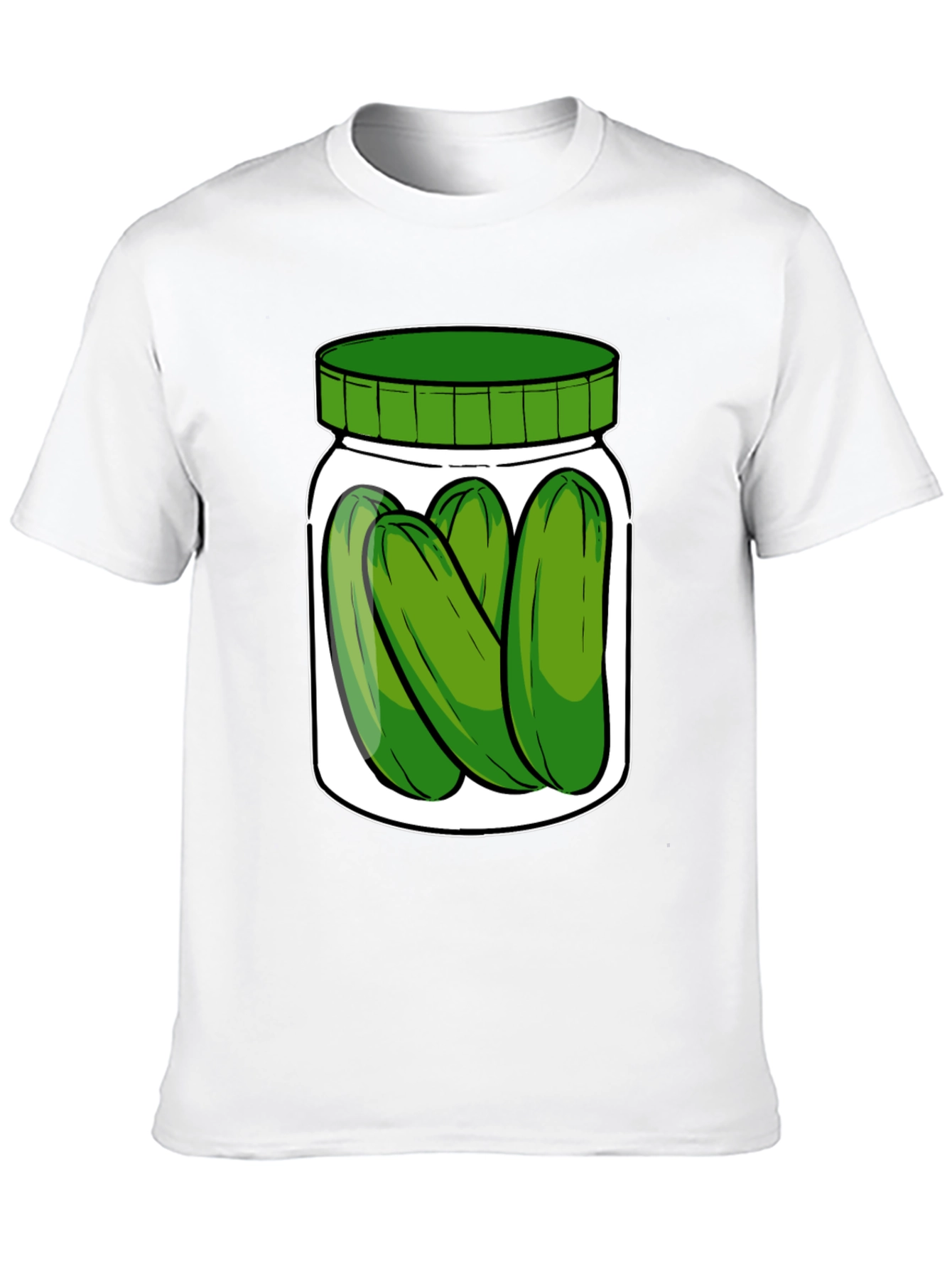Pickle Jar Graphic T-Shirt - Unisex Crew Neck