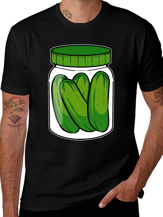 Pickle Jar Graphic T-Shirt - Unisex Crew Neck
