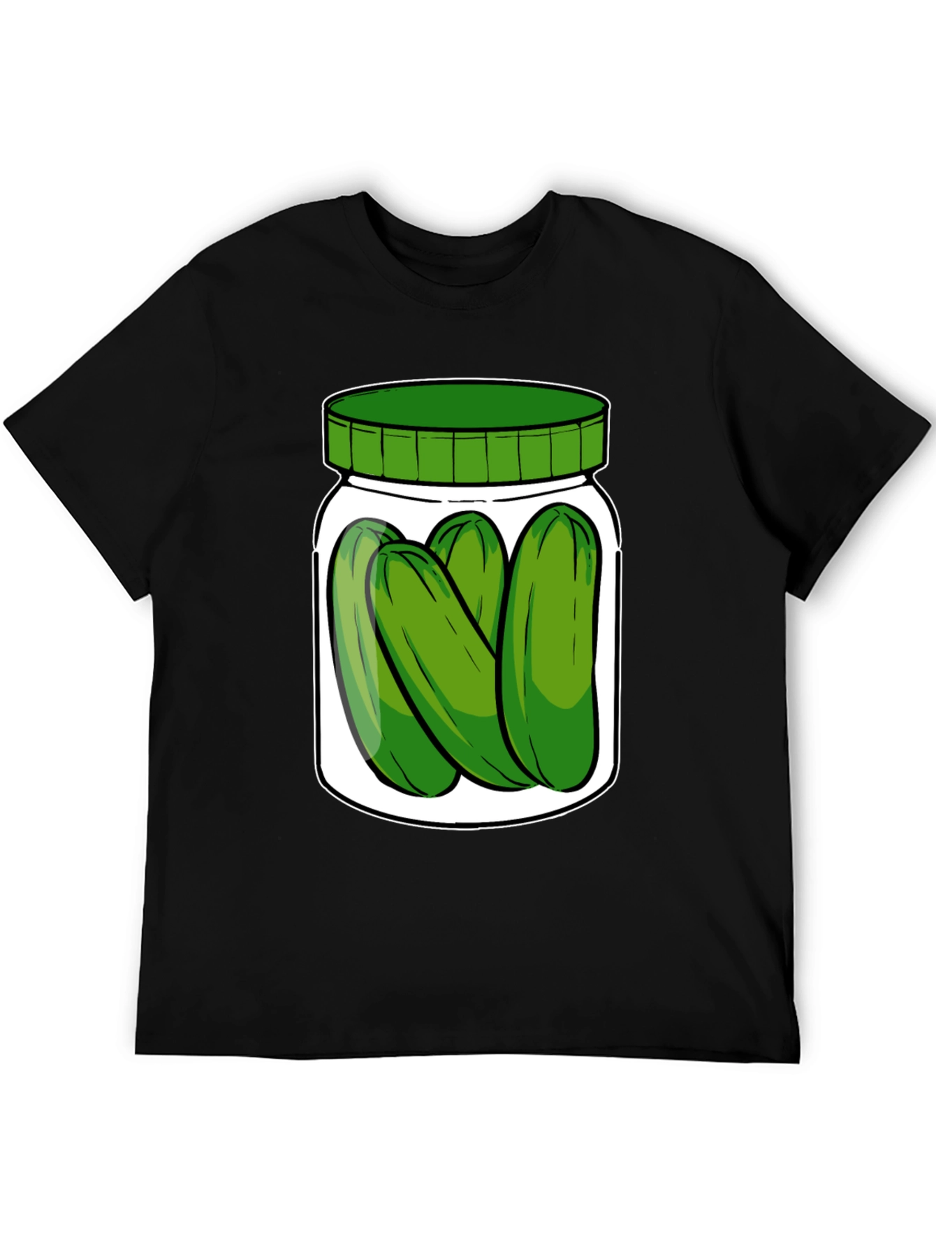 Pickle Jar Graphic T-Shirt - Unisex Crew Neck