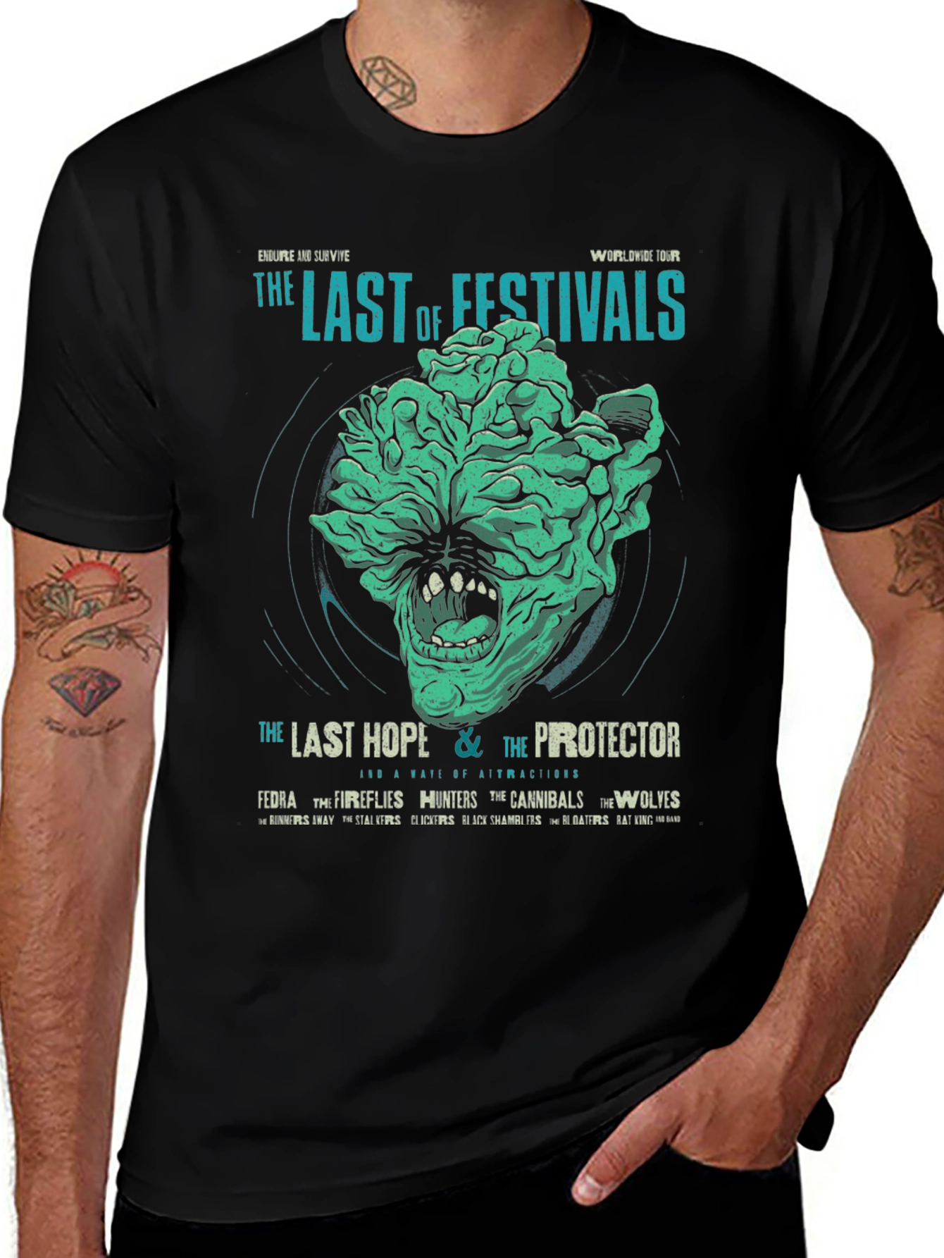 The Last of Us Inspired Festivals T-Shirt