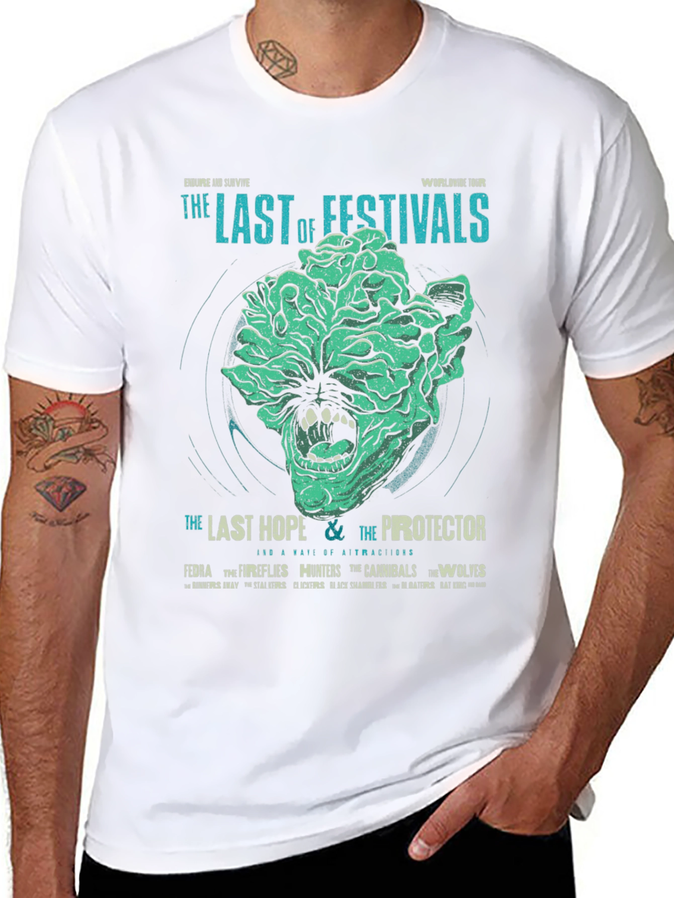 The Last of Us Inspired Festivals T-Shirt