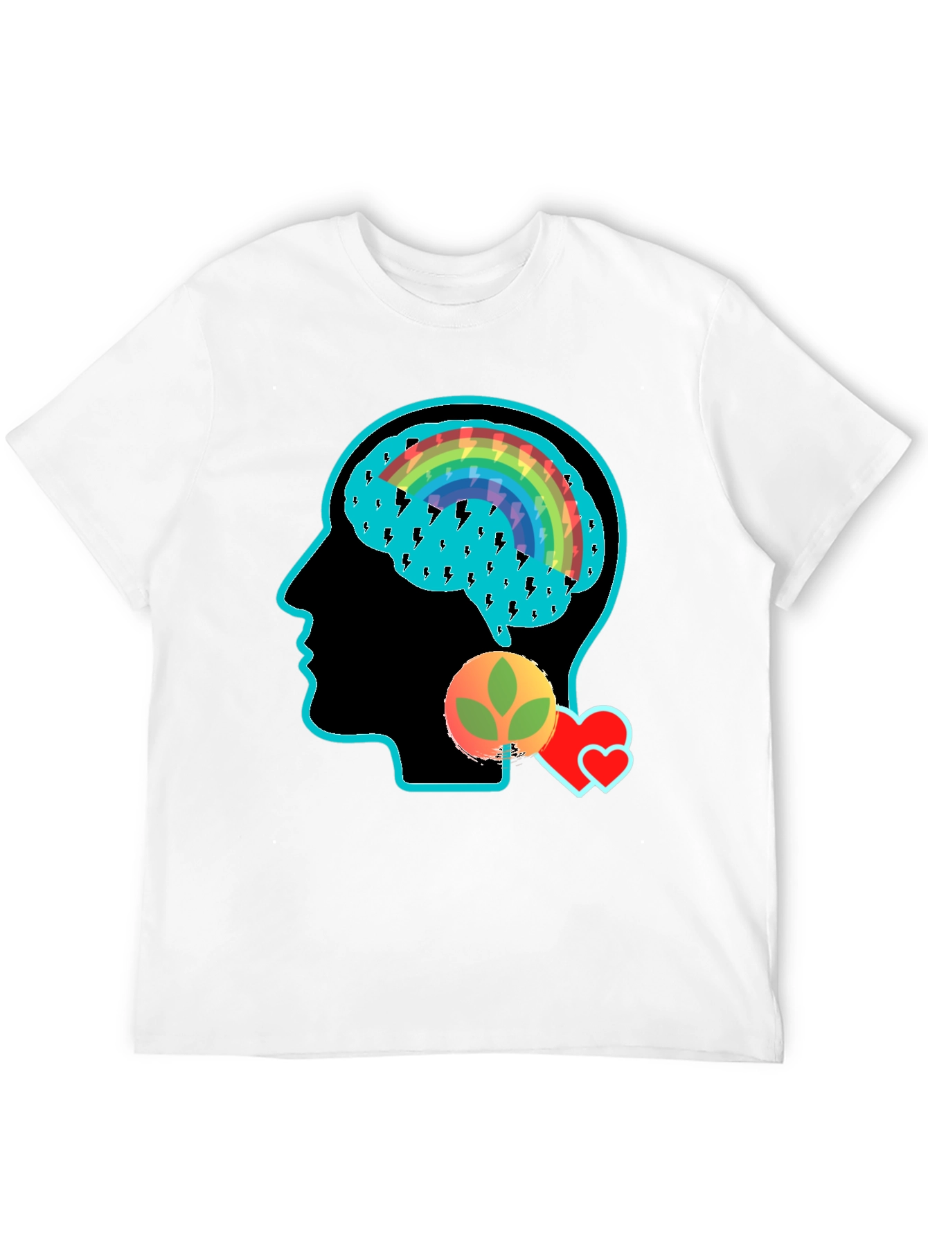 Creative Mind Graphic Tee - Black T-Shirt