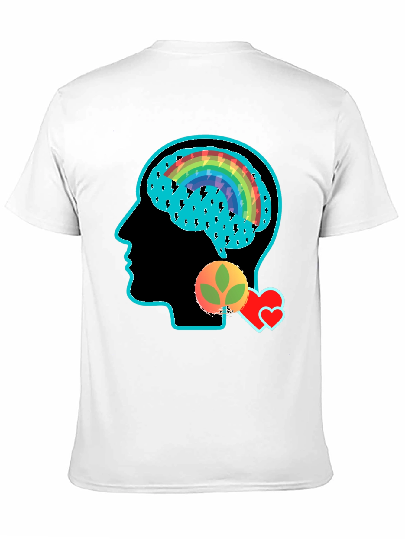 Creative Mind Graphic Tee - Black T-Shirt