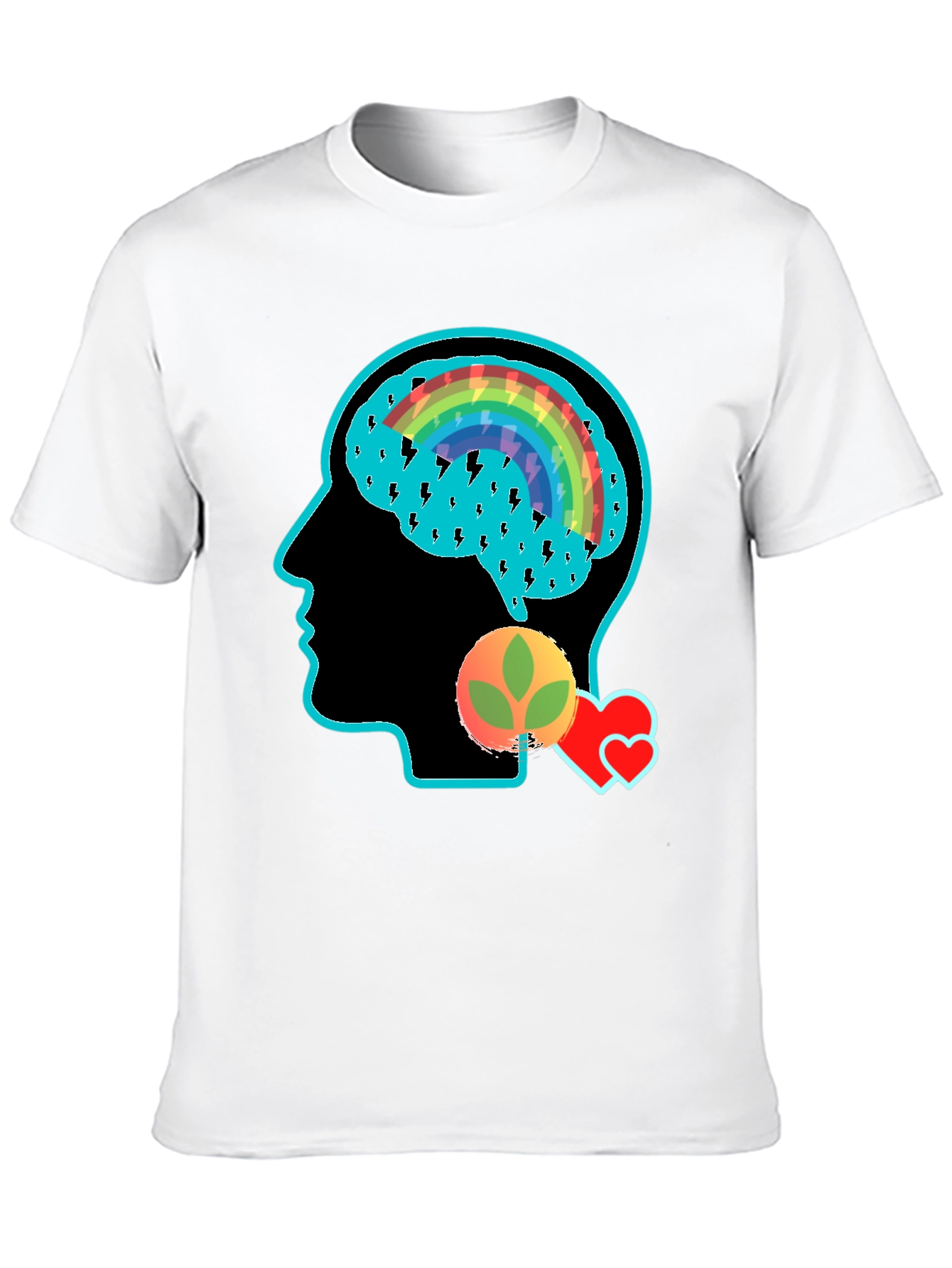 Creative Mind Graphic Tee - Black T-Shirt