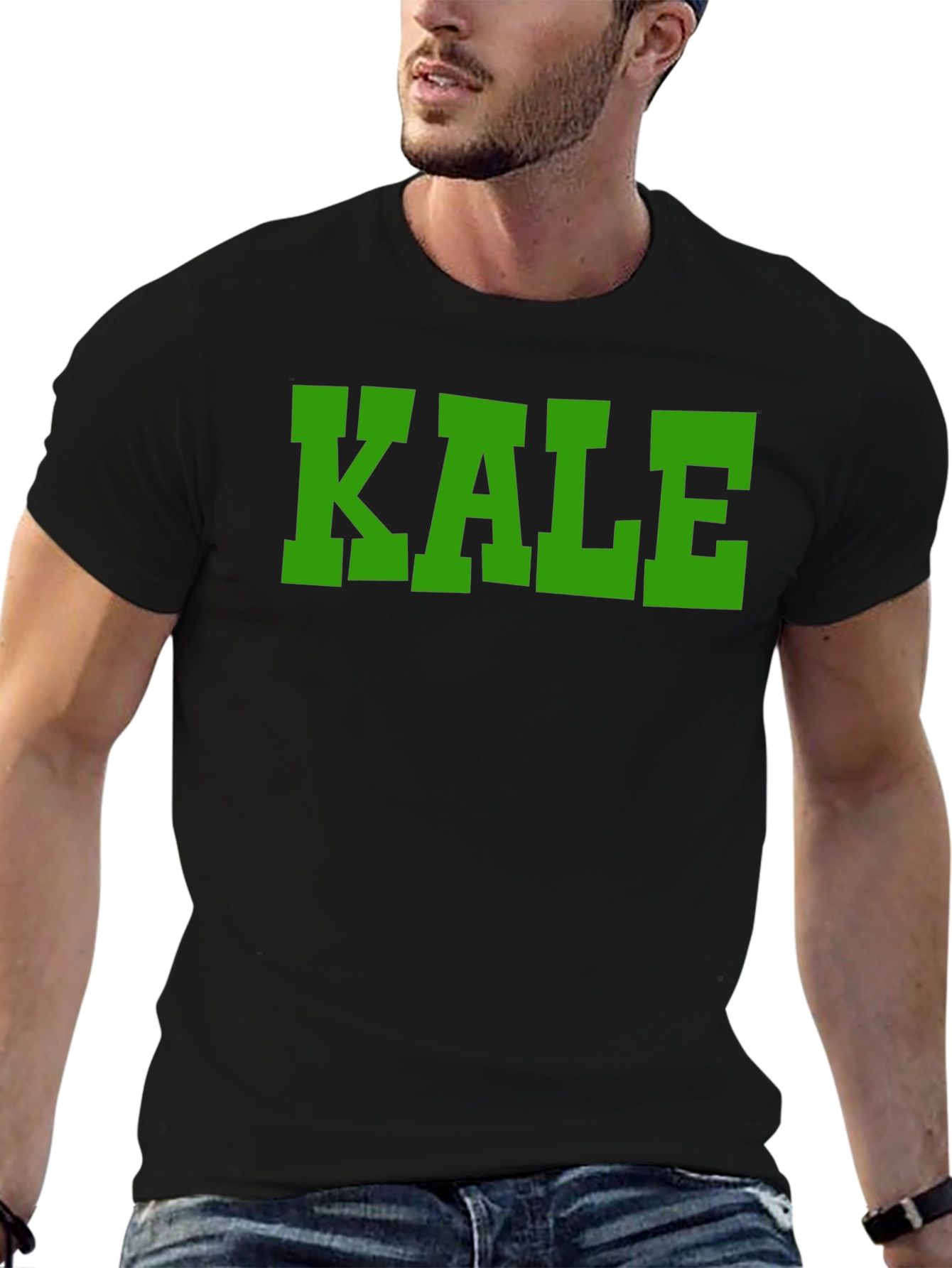 Kale Graphic Tee - Mens Black T-Shirt