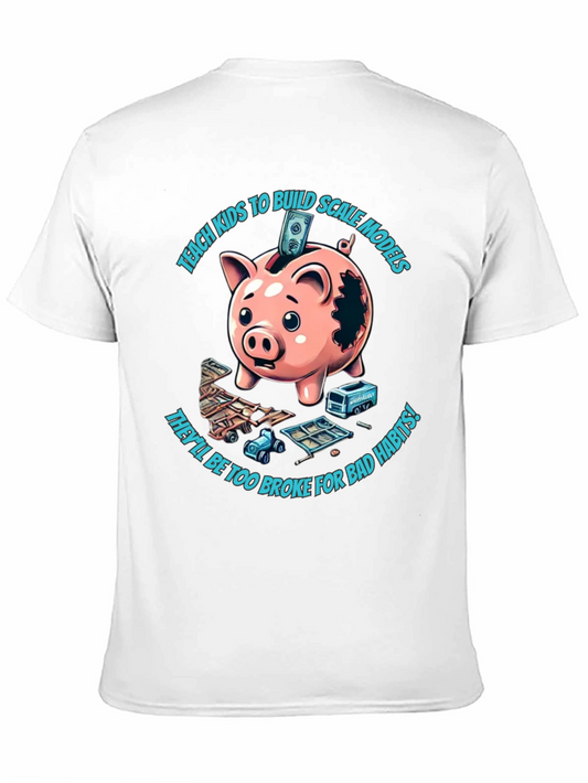 Teach Kids Scale Models Black T-Shirt