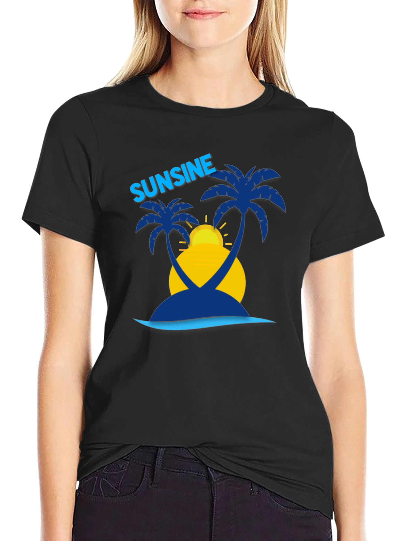 Sunshine Island Graphic T-Shirt - Tropical Vibe