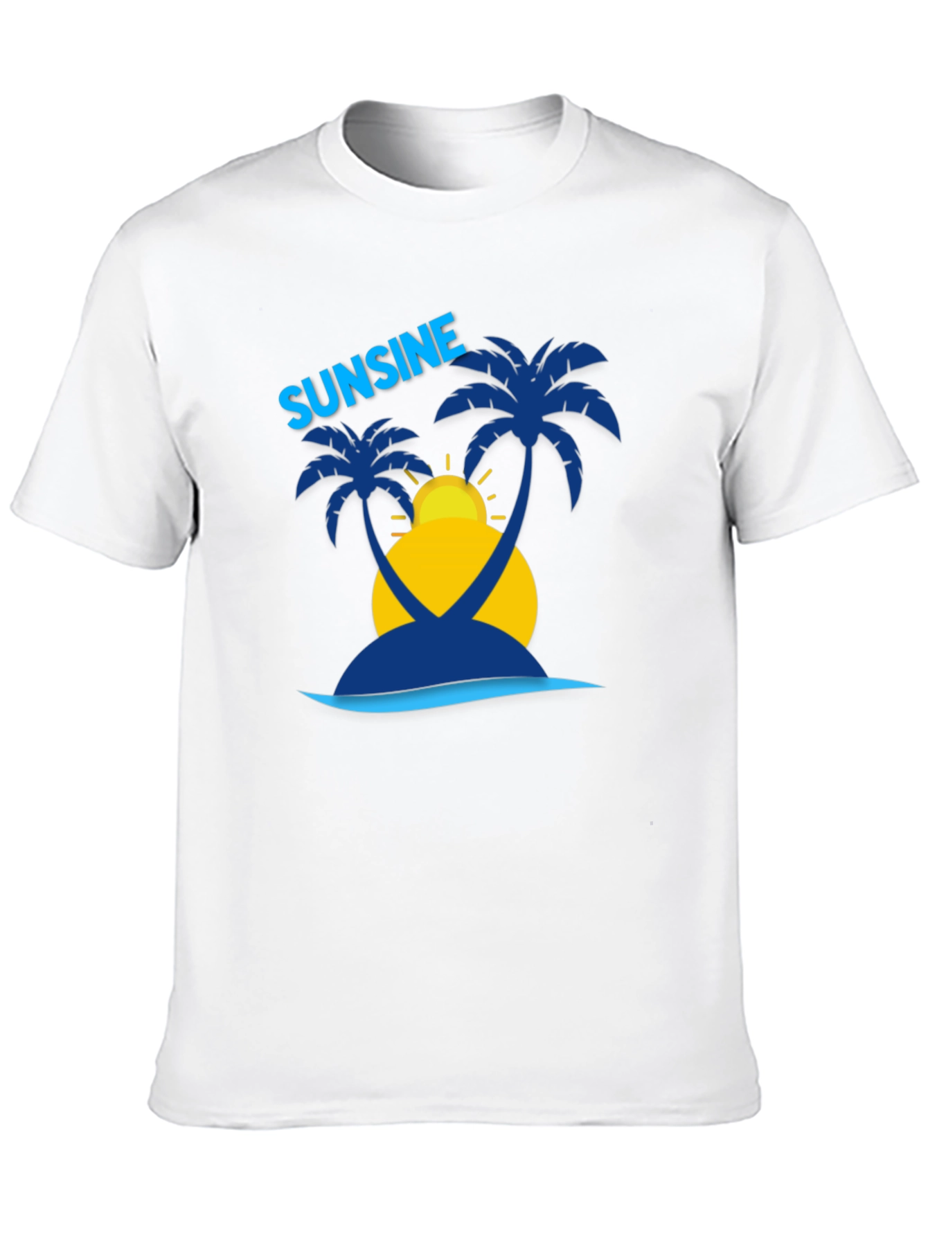 Sunshine Island Graphic T-Shirt - Tropical Vibe