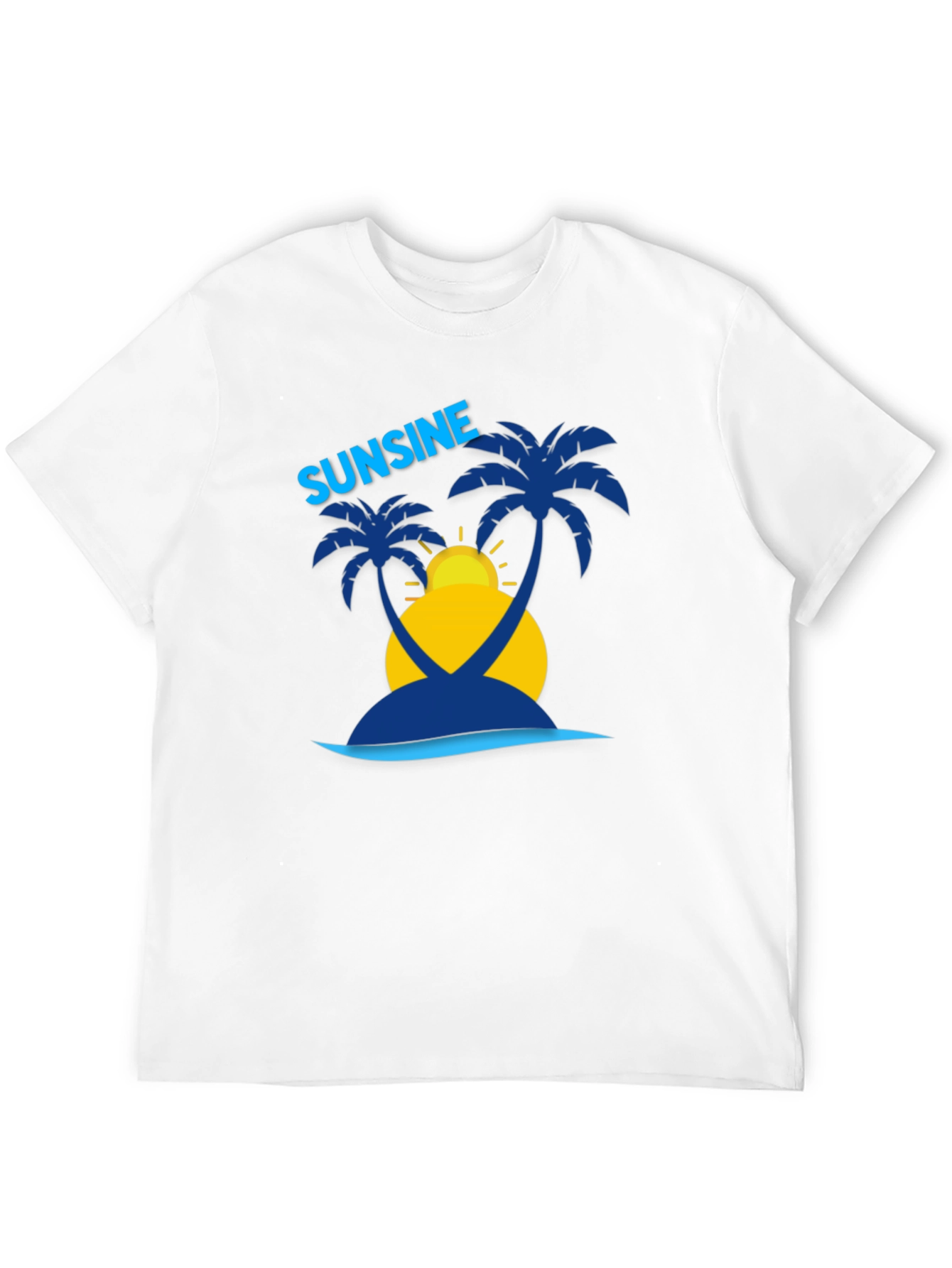 Sunshine Island Graphic T-Shirt - Tropical Vibe