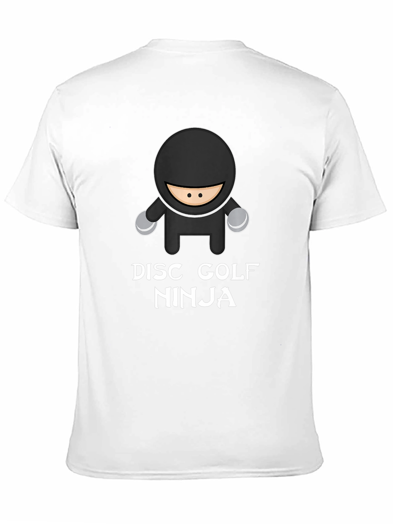 Disc Golf Ninja T-Shirt - Black Graphic Tee