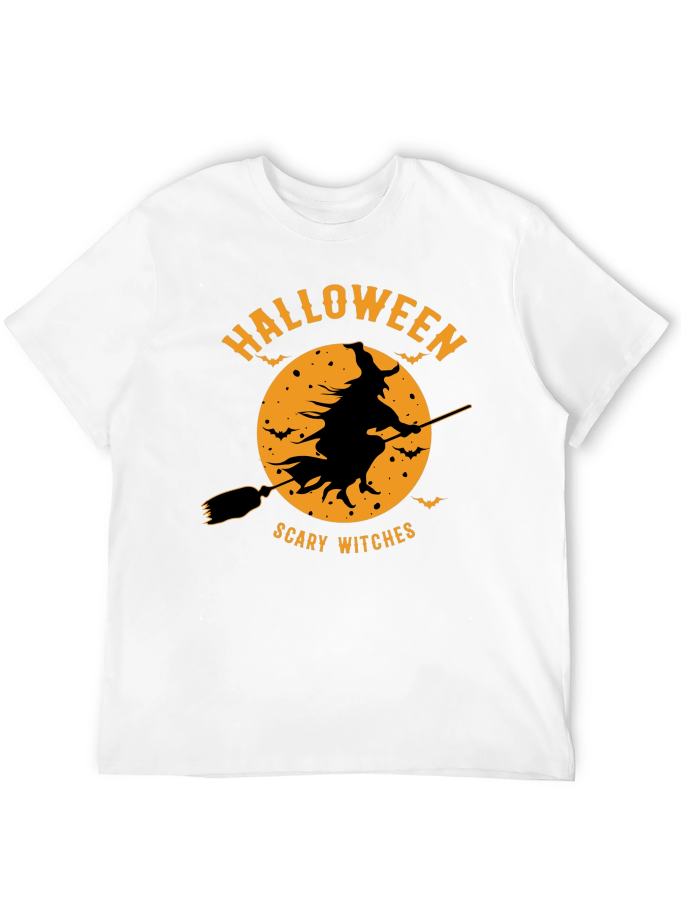 Halloween Scary Witches Black T-Shirt