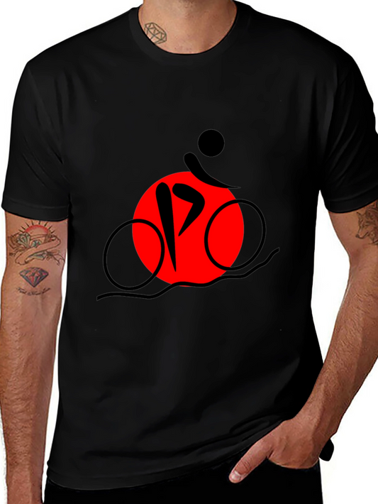 Triathlon Graphic Tee - Black