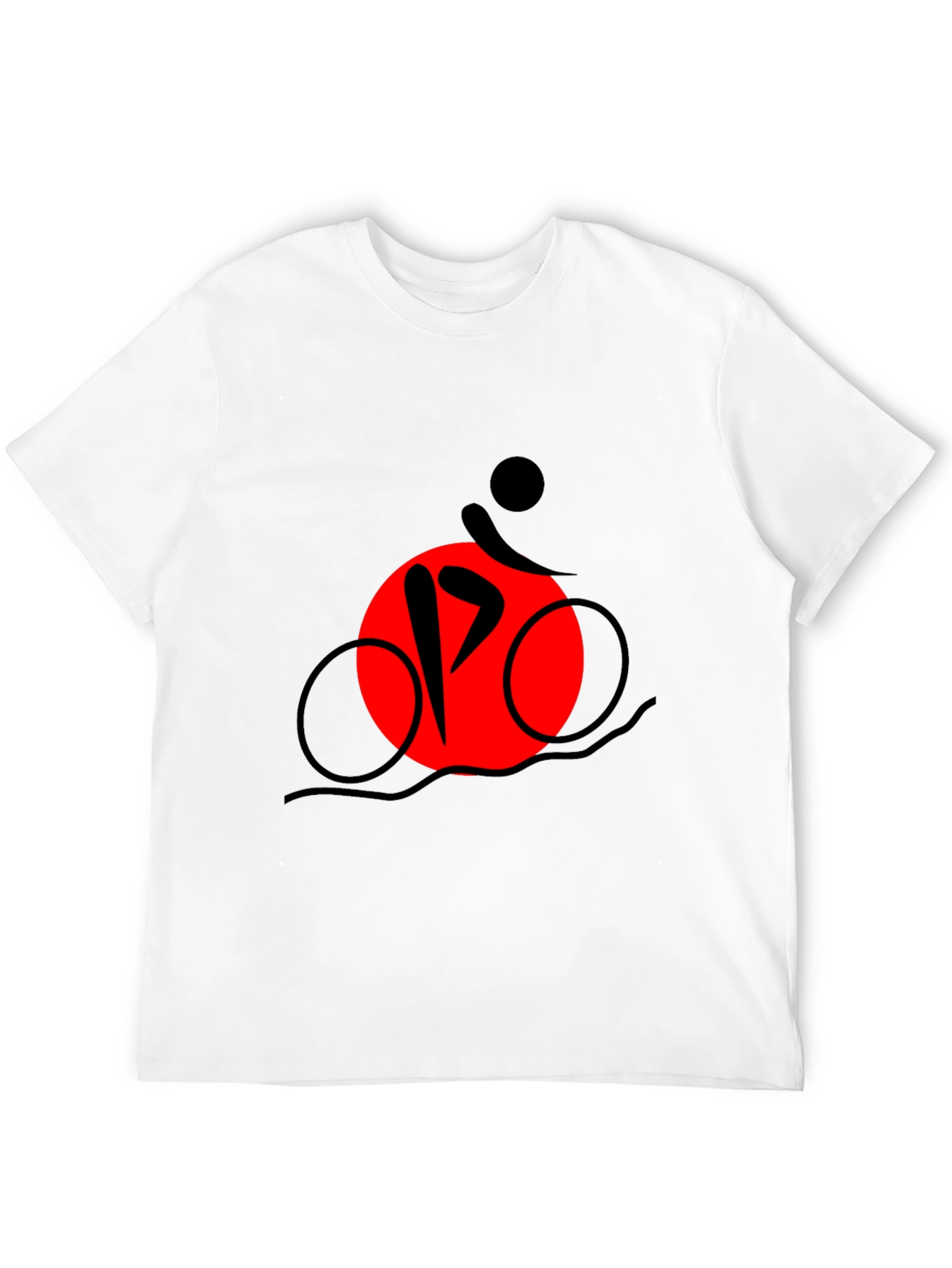 Triathlon Graphic Tee - Black