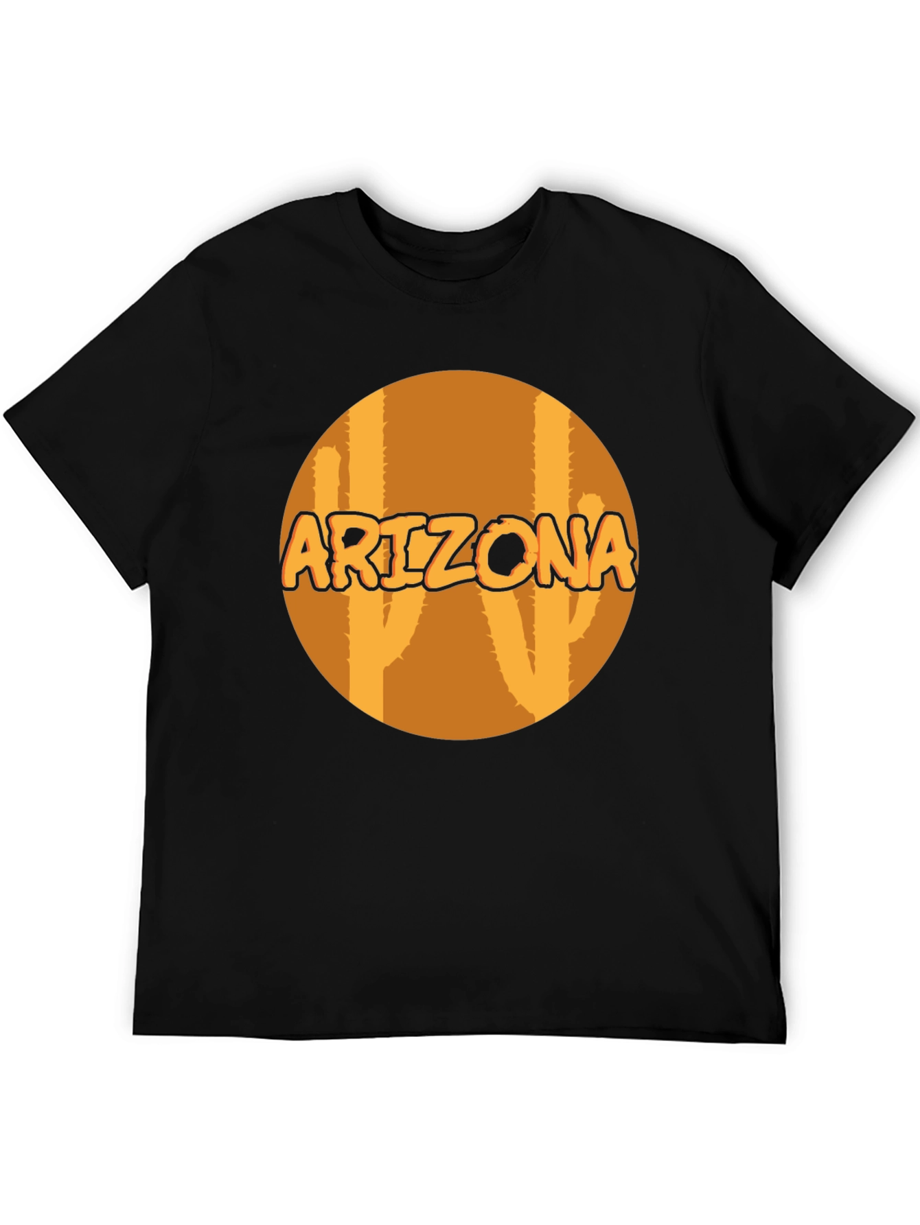 Arizona Cactus Graphic Tee - Black