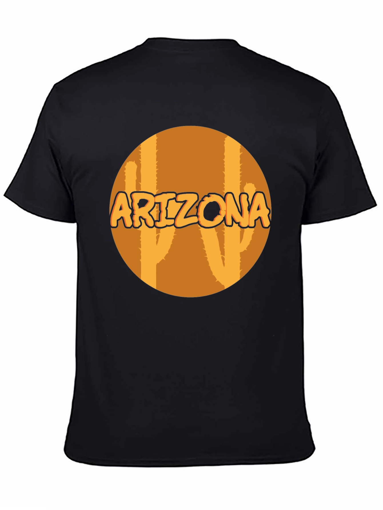 Arizona Cactus Graphic Tee - Black