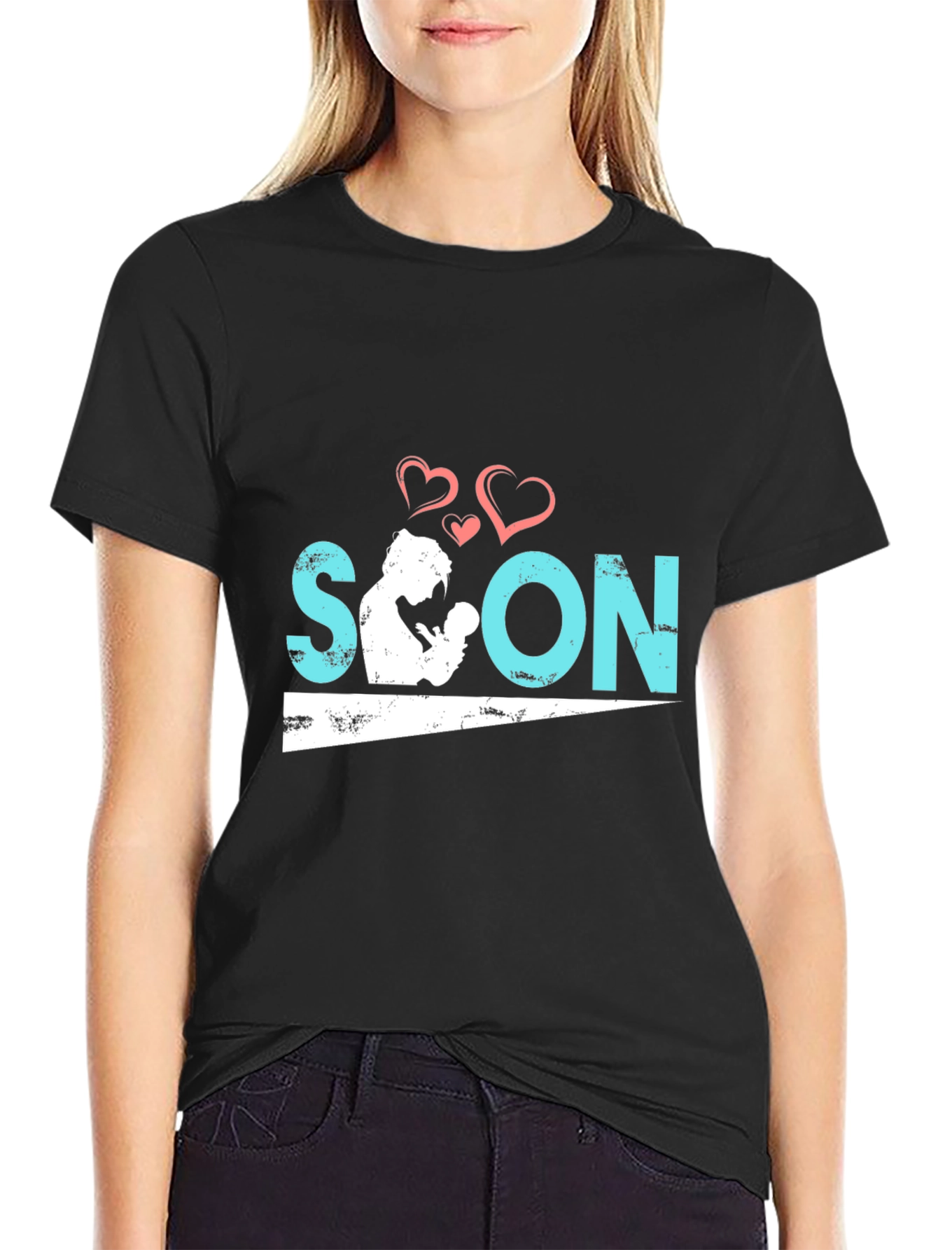 Soon to Be a Mom T-Shirt Cute Pregnancy Tee