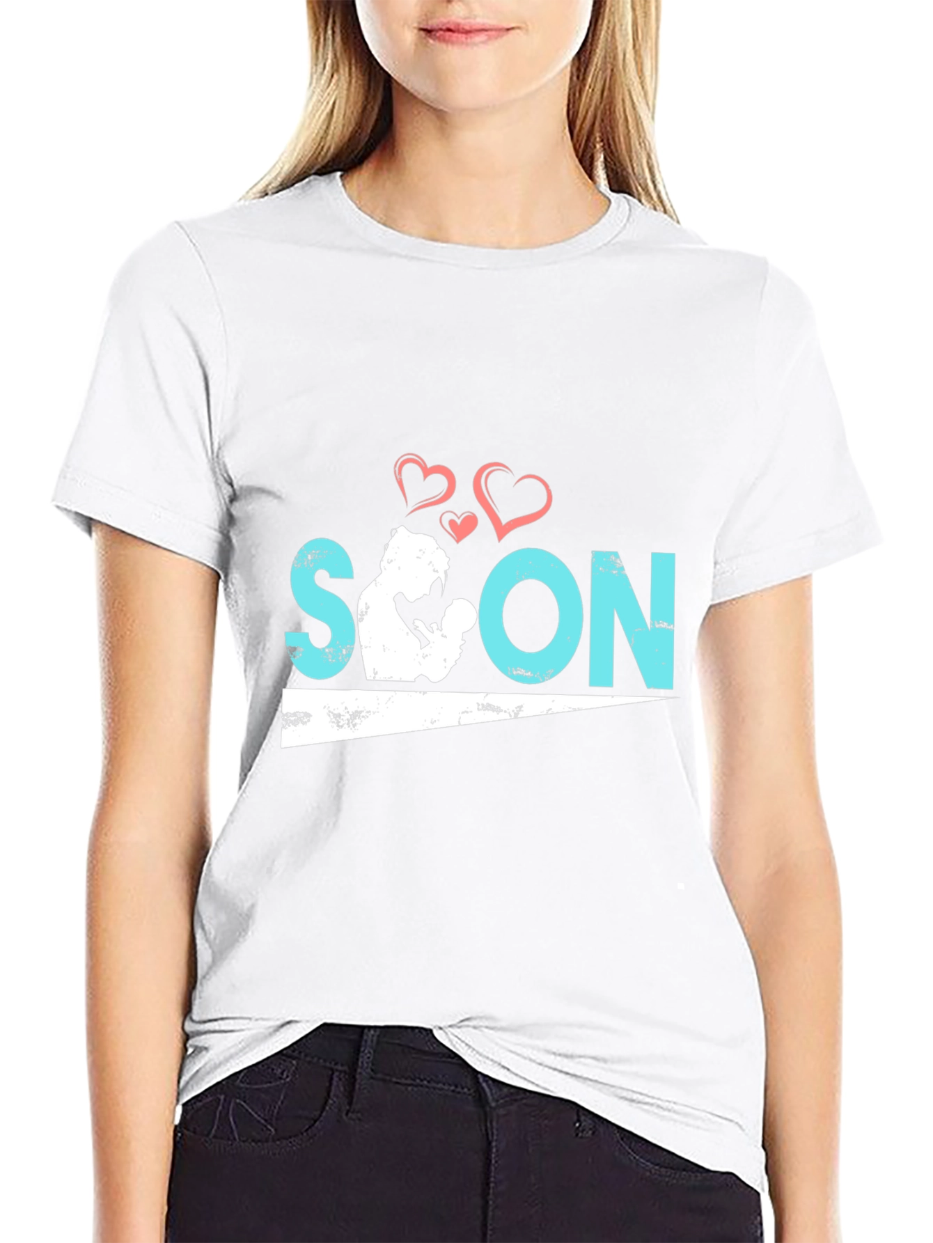 Soon to Be a Mom T-Shirt Cute Pregnancy Tee