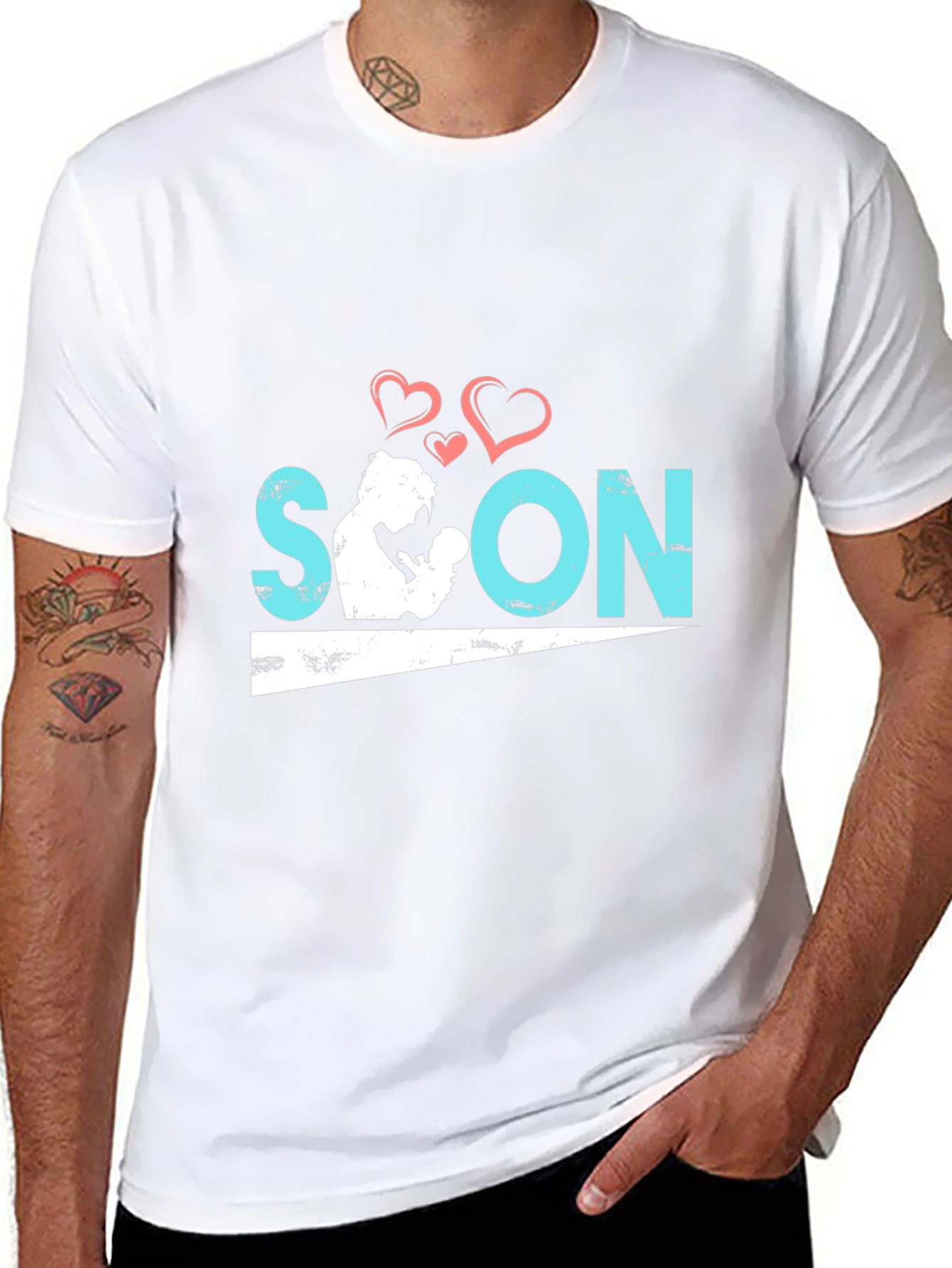 Soon to Be a Mom T-Shirt Cute Pregnancy Tee