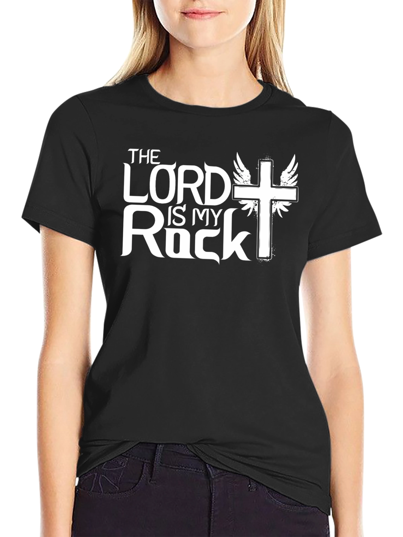 The Lord Is My Rock Christian T-Shirt
