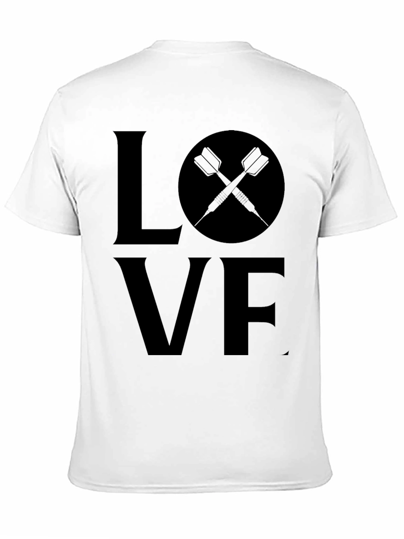 Love Darts Graphic Tee - Stylish Dart Player Apparel